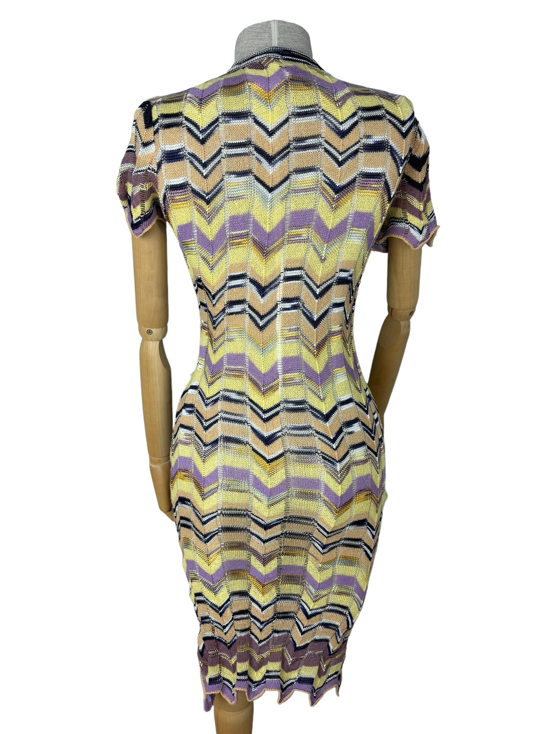 MISSONI MULTICOLOR MIDI ELBİSE