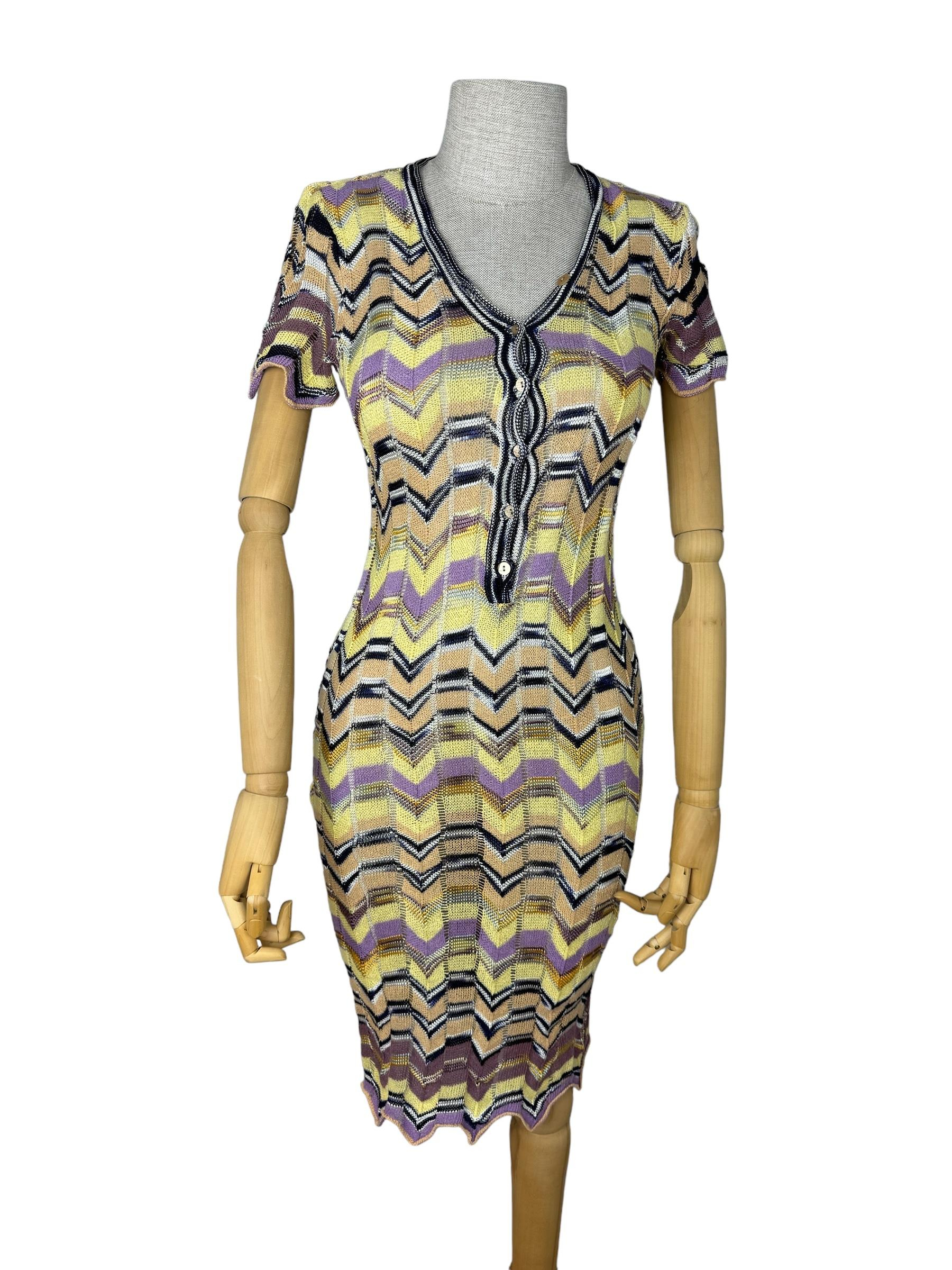 MISSONI MULTICOLOR MIDI ELBİSE