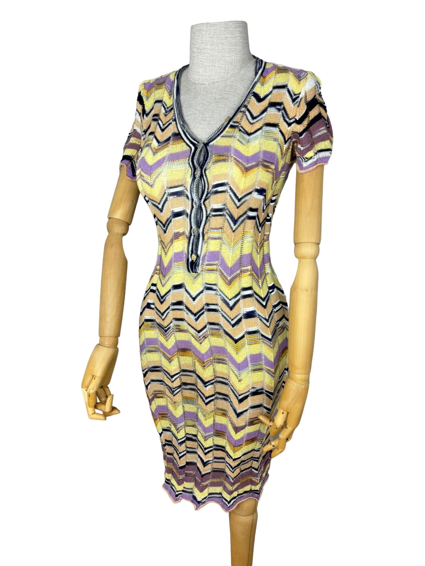 MISSONI MULTICOLOR MIDI ELBİSE