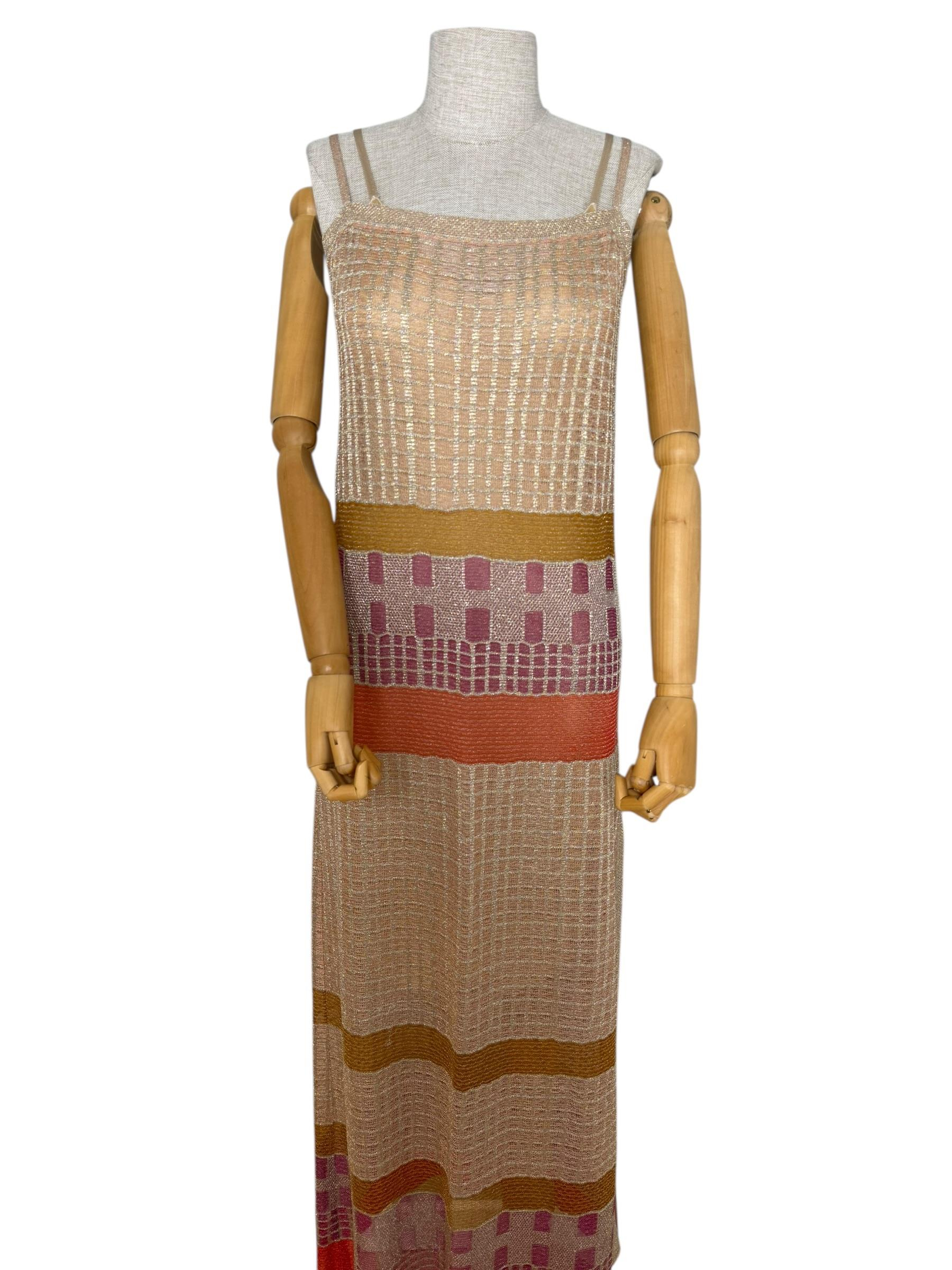 MISSONI POUDREE KNITTED DRESS