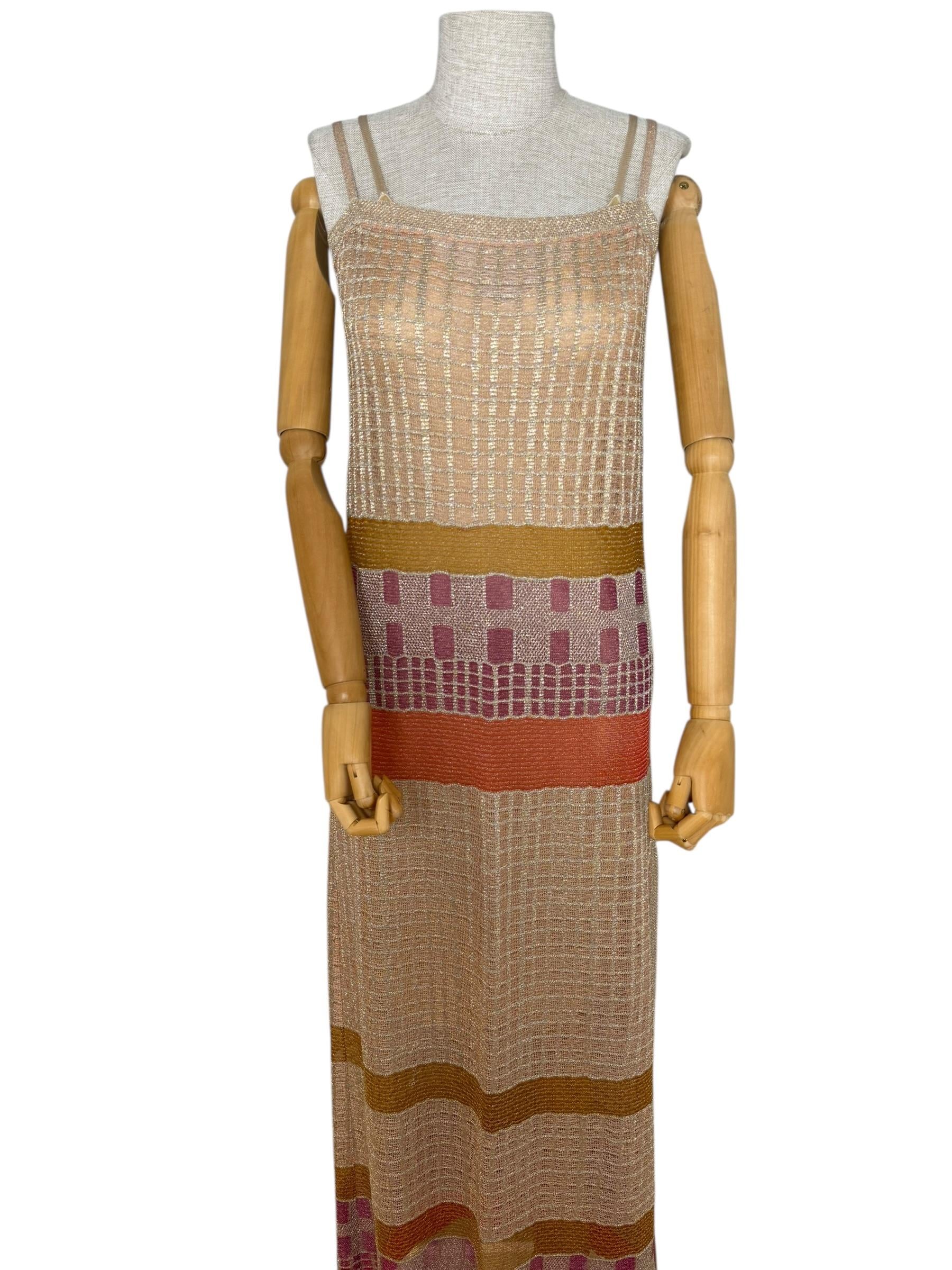 MISSONI POUDREE KNITTED DRESS