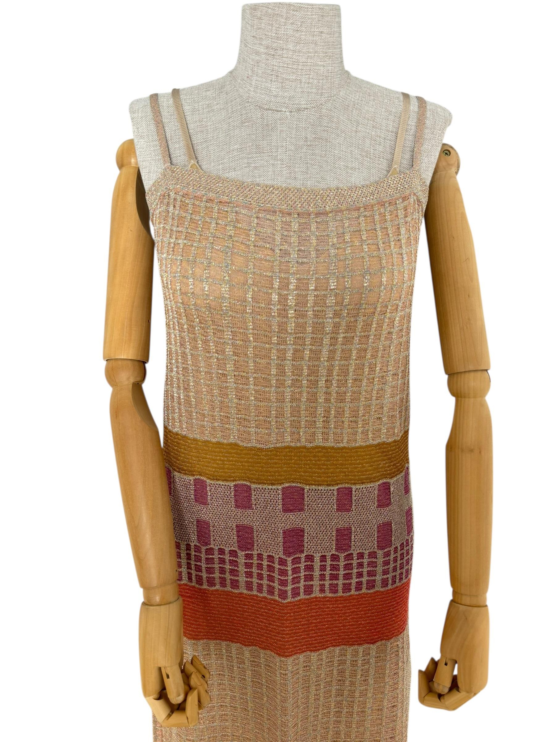 MISSONI POUDREE KNITTED DRESS