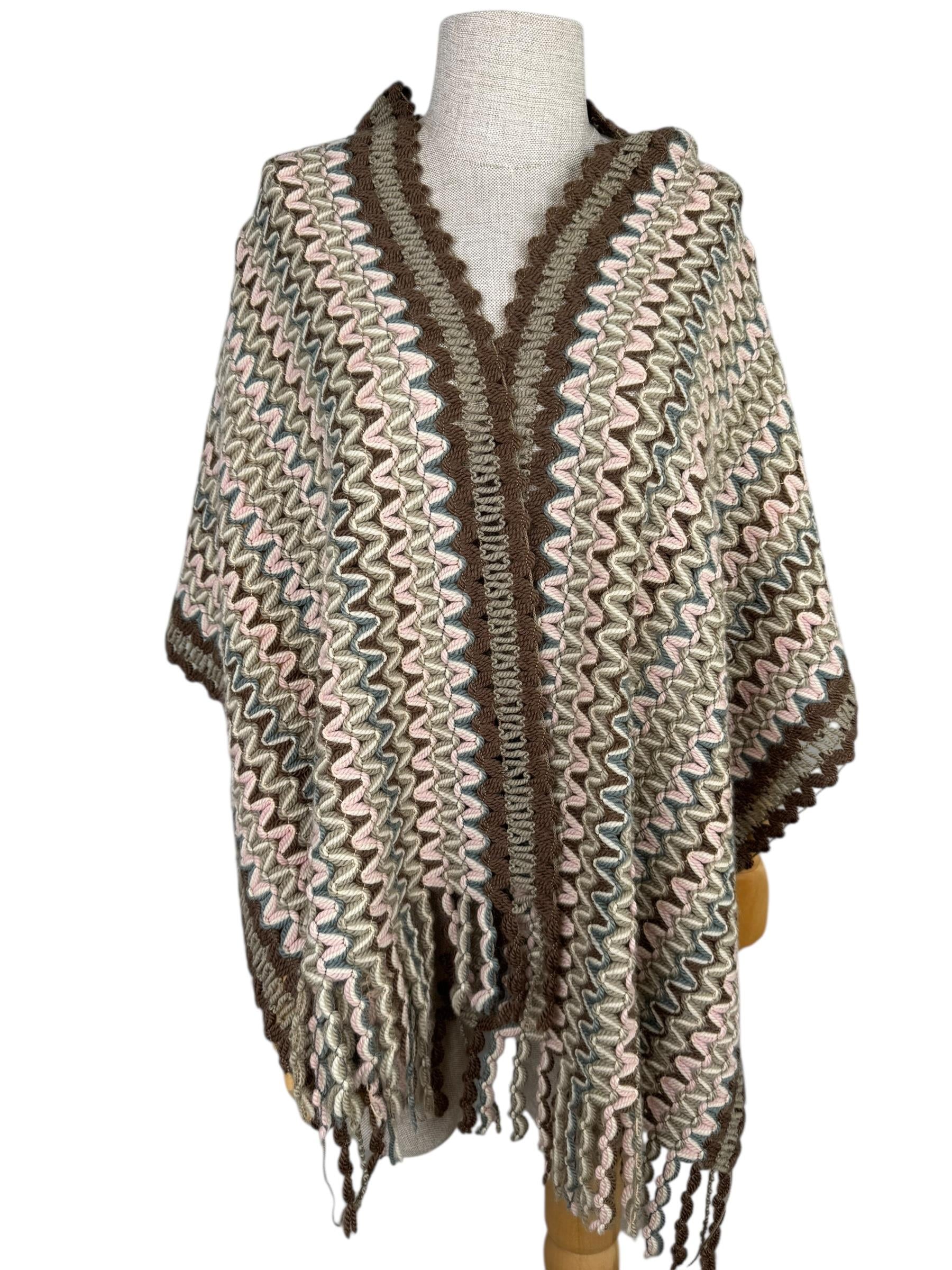 MISSONI WOOL MULTICOLOR SCARF