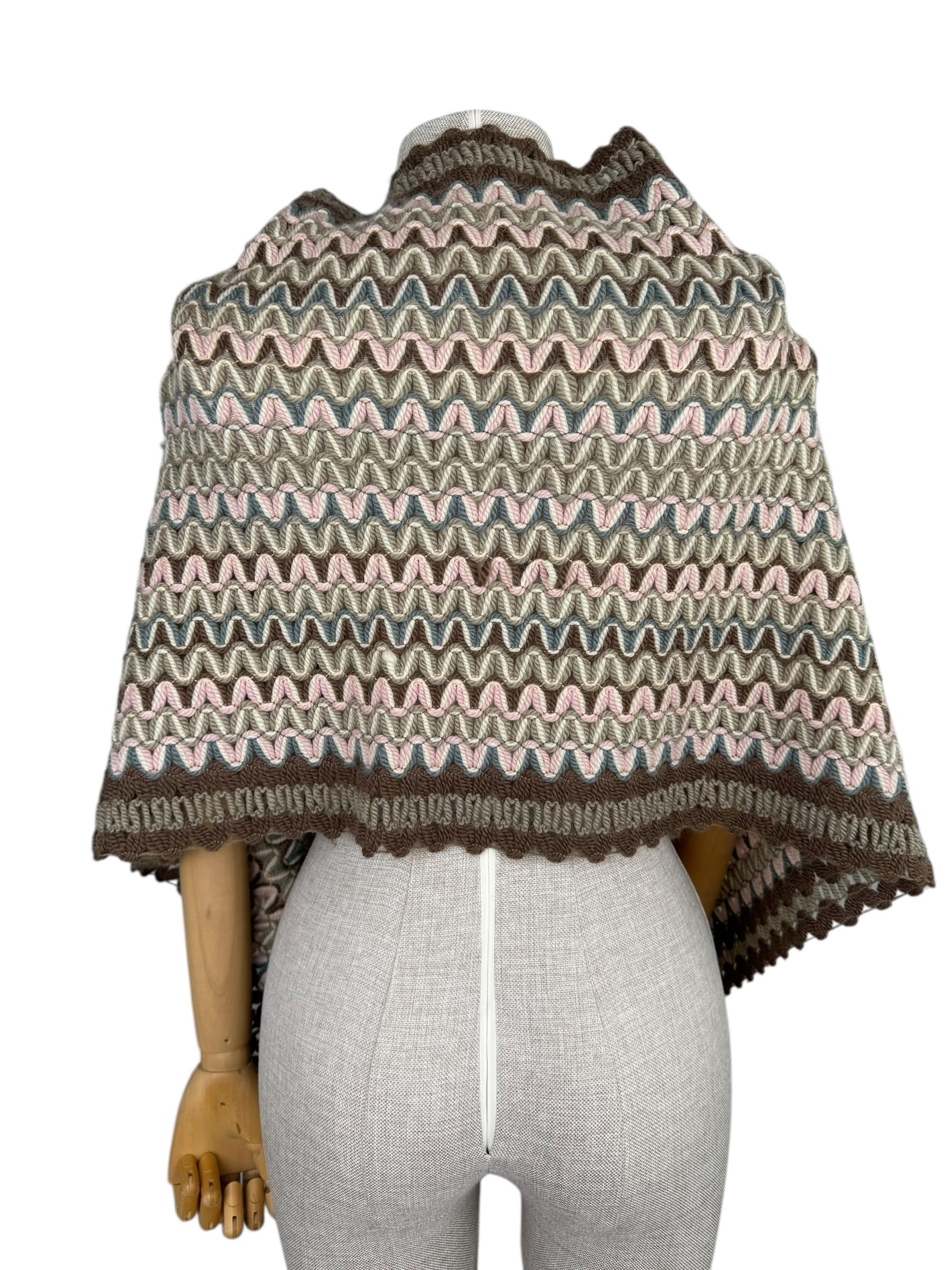 MISSONI WOOL MULTICOLOR SCARF