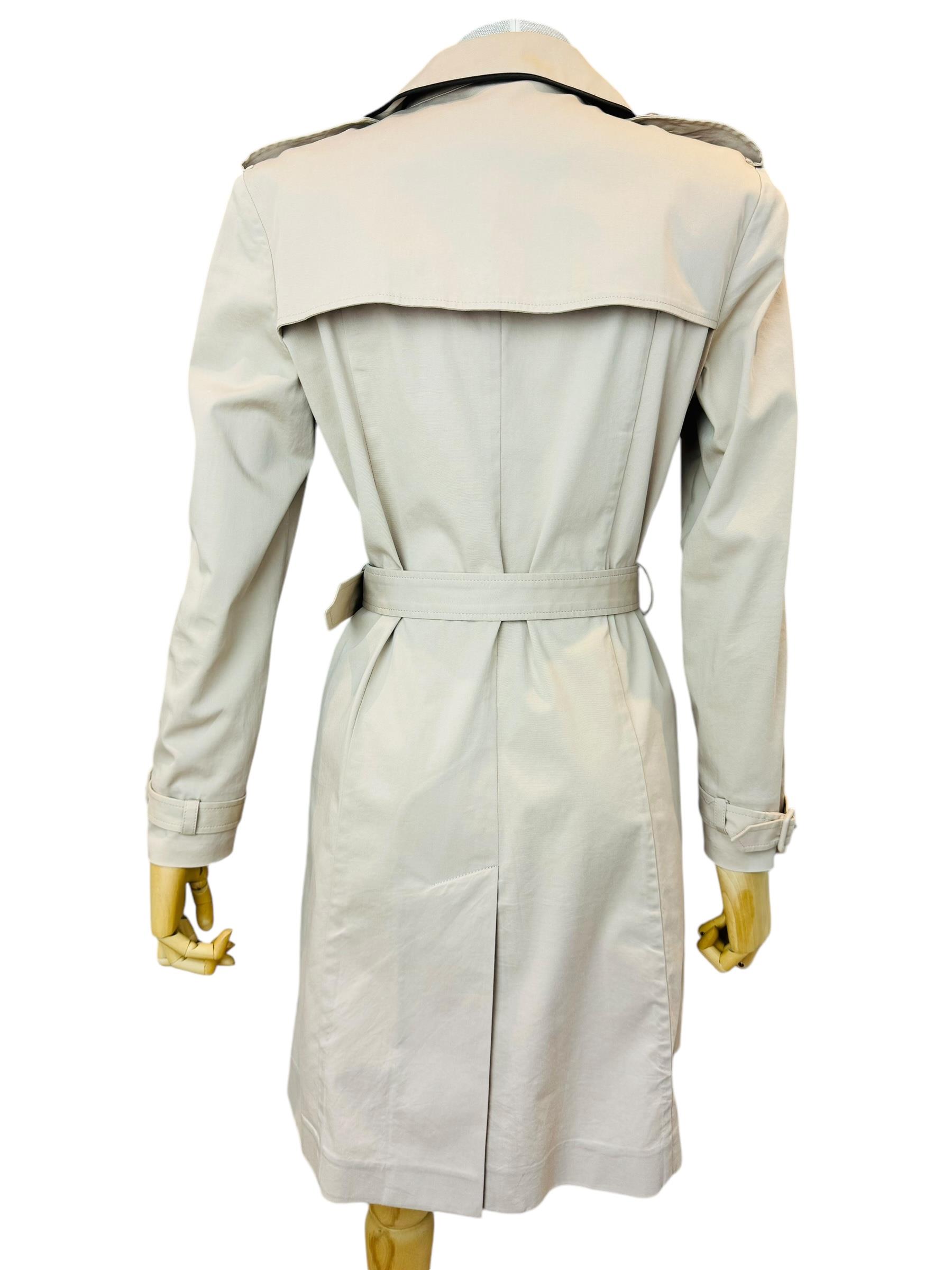 MIU MIU BEIGE TRENCH COAT