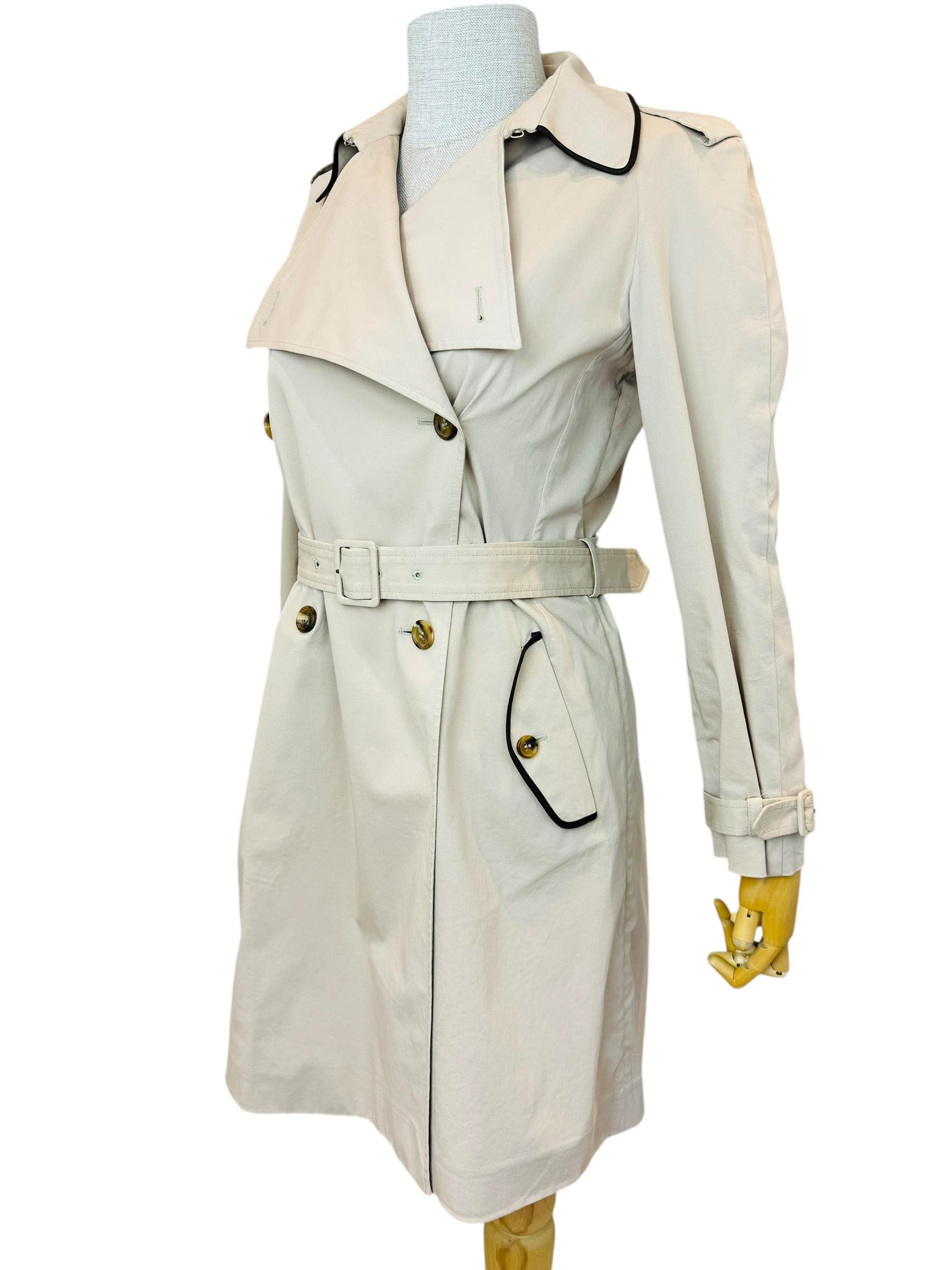 MIU MIU BEIGE TRENCH COAT