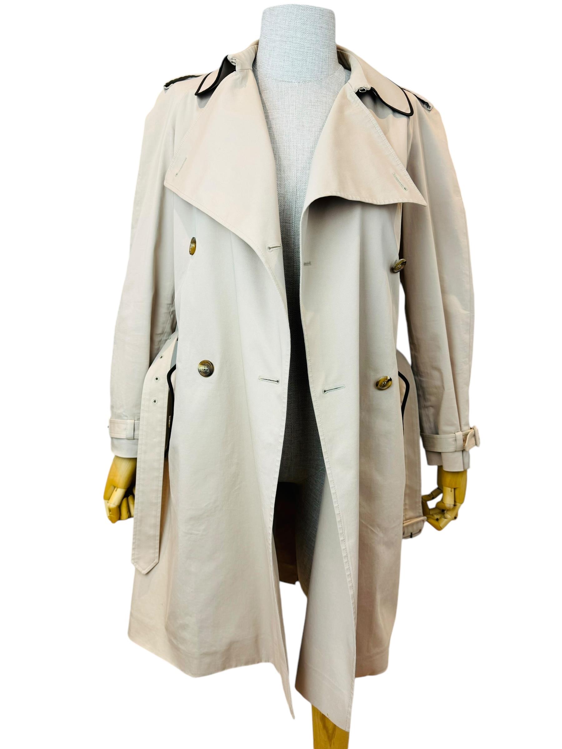 MIU MIU BEIGE TRENCH COAT