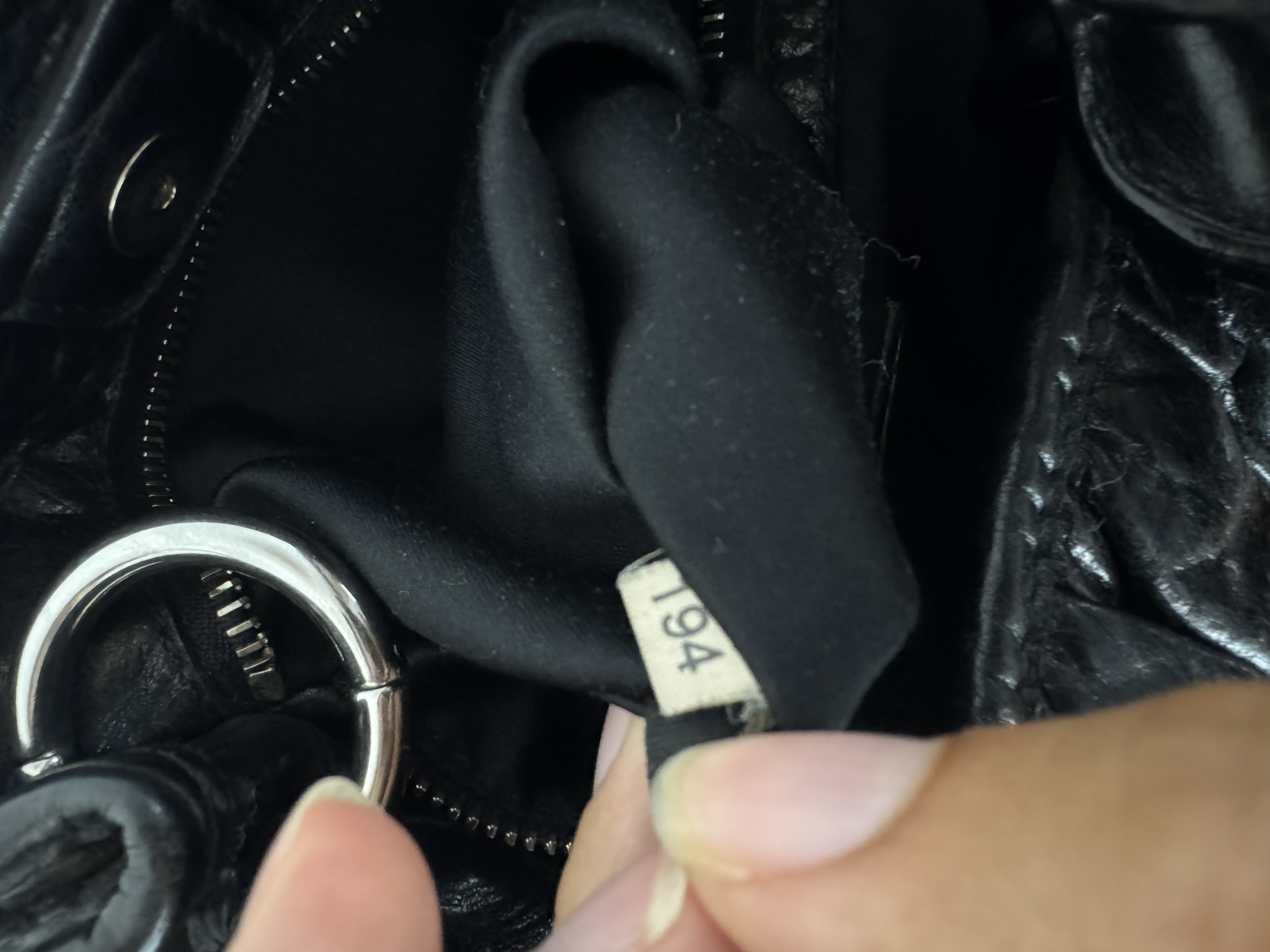 MIU MIU BLACK MATELASSE TOTE BAG