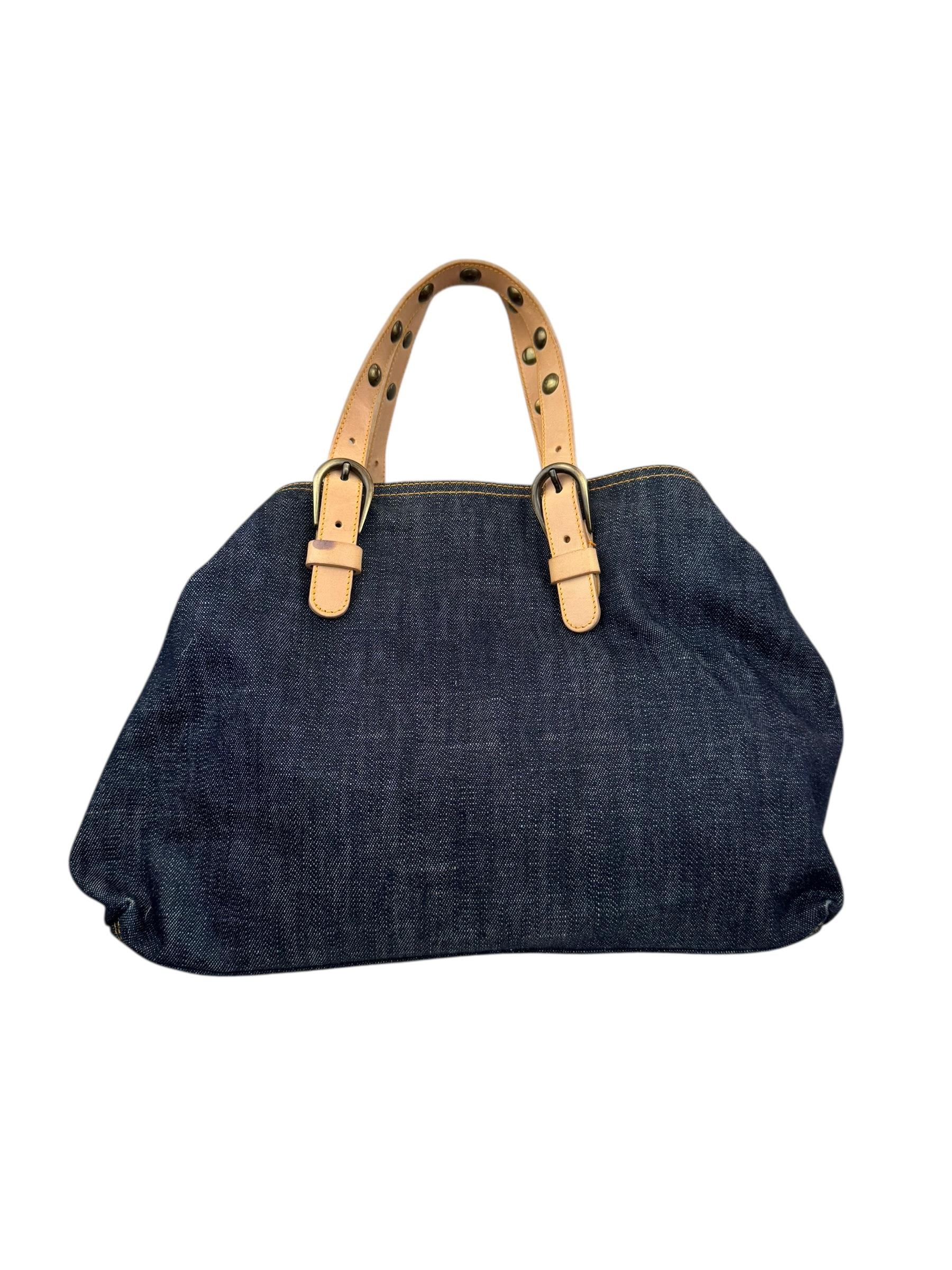 MIU MIU DENIM TOTE BAG