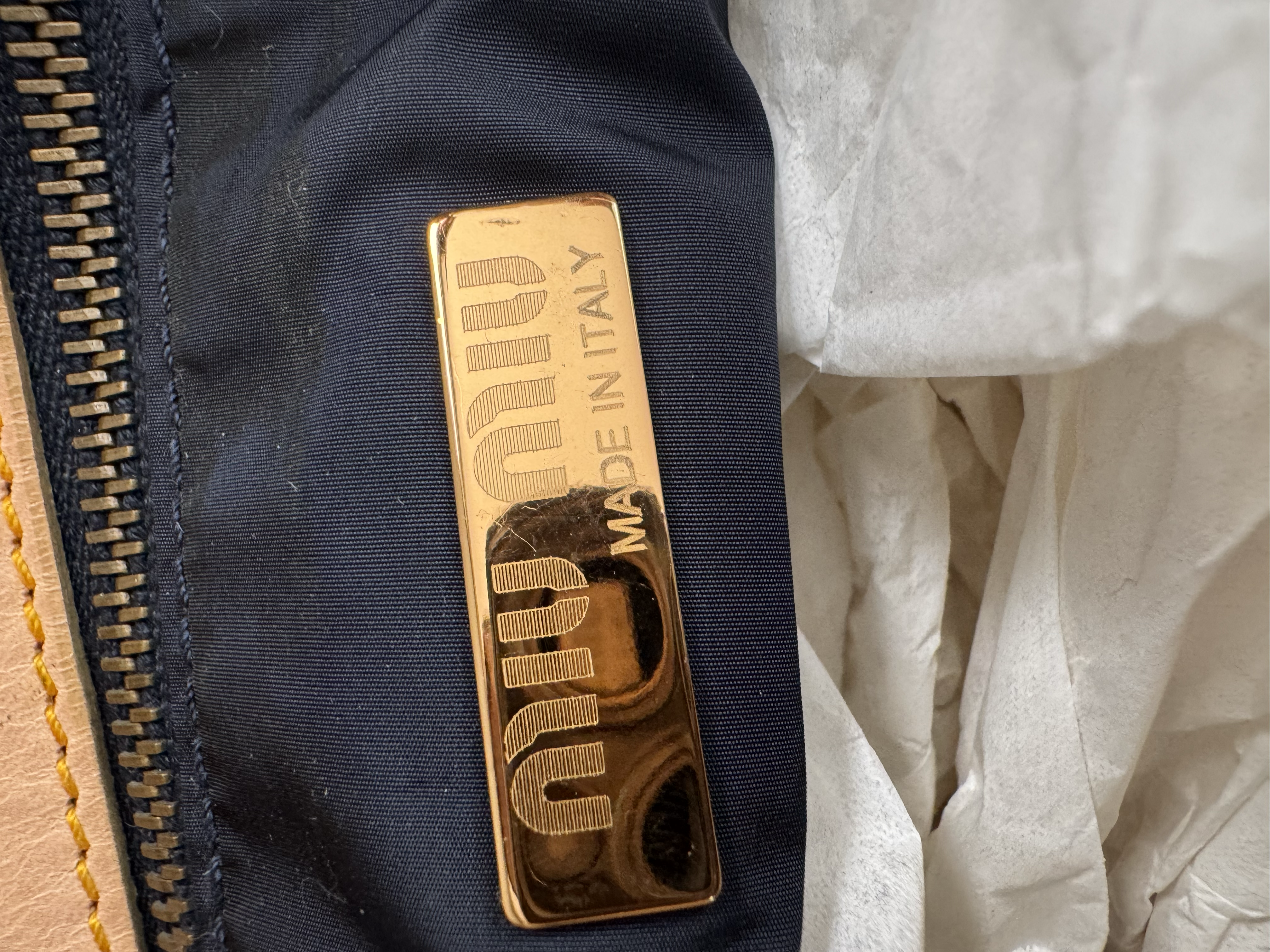 MIU MIU DENIM TOTE BAG