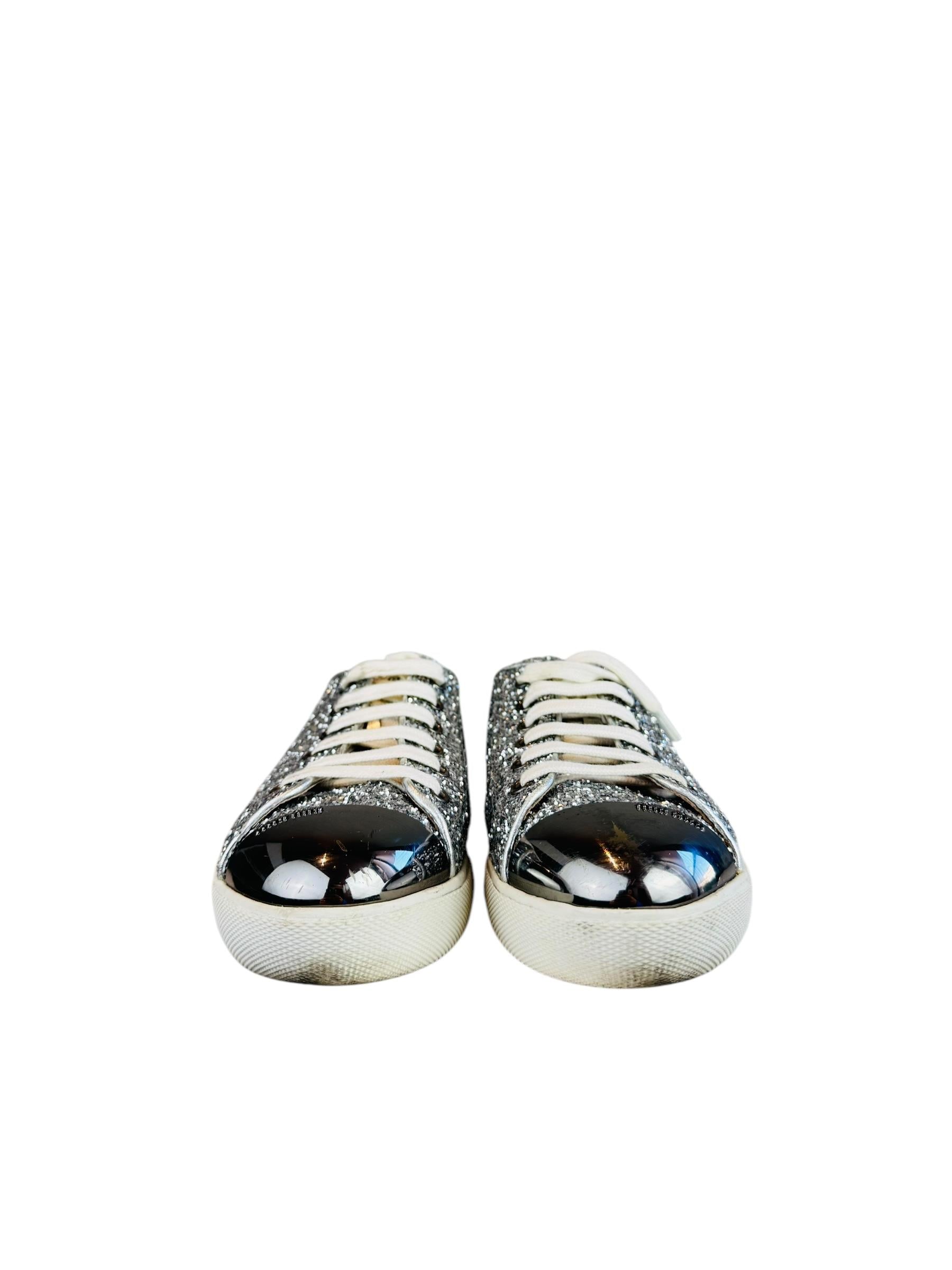 MIU MIU GLITTER SNEAKERS