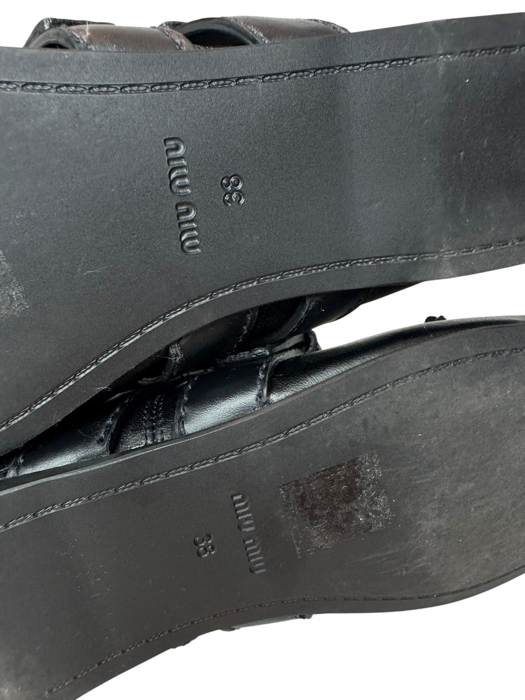 MIU MIU GRAY SOCK BALLET FLATS