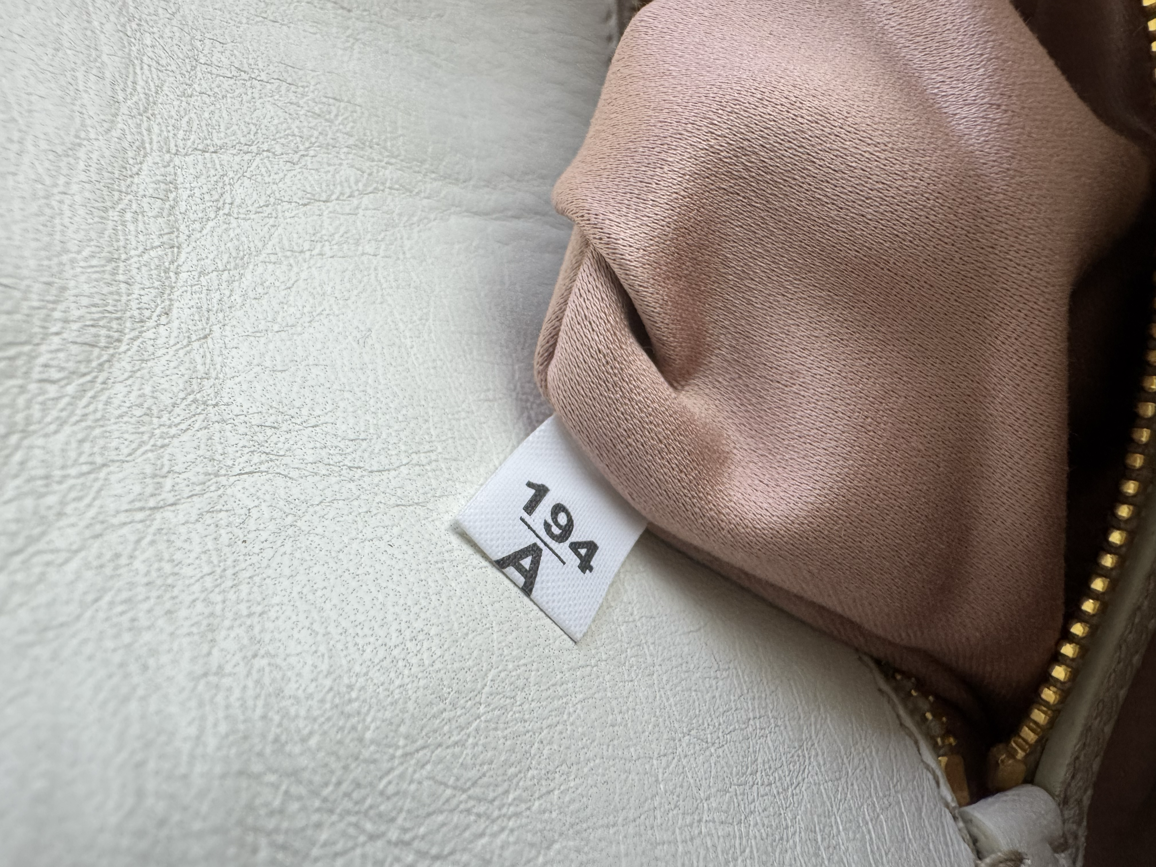MIU MIU IVORY MATELASSE CLUTCH BAG