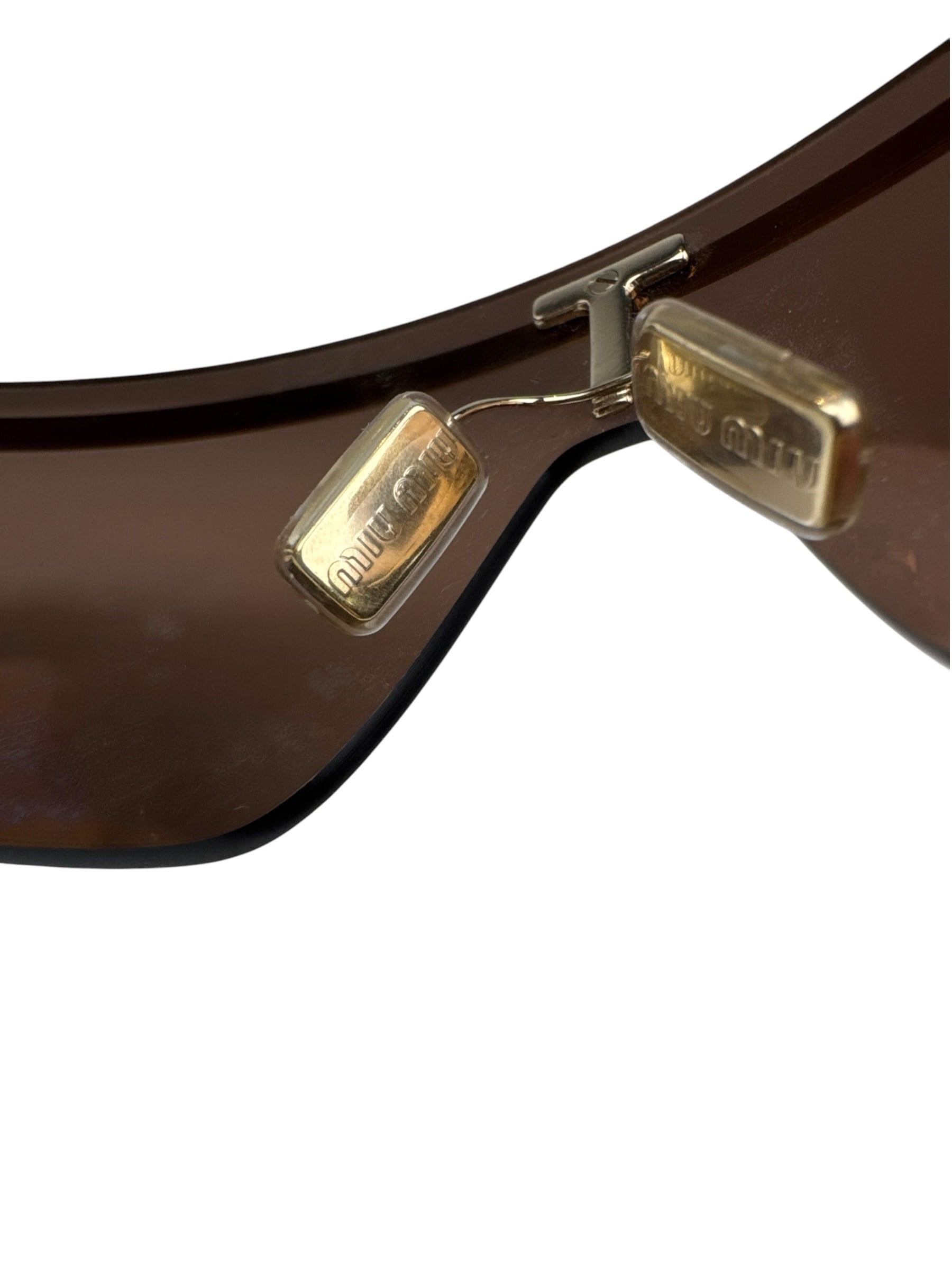 MIU MIU LOGO SMU50Z SUNGLASSES