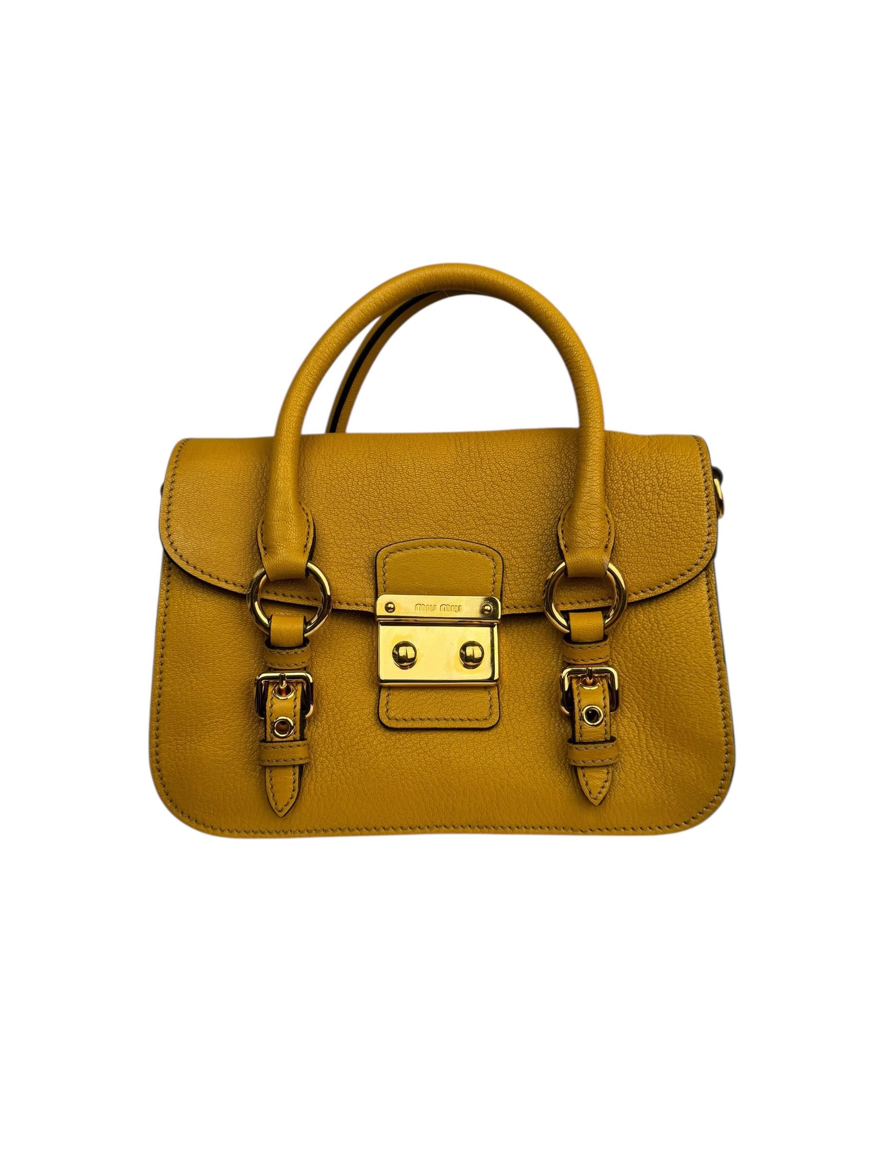 MIU MIU MINI MADRAS BAG