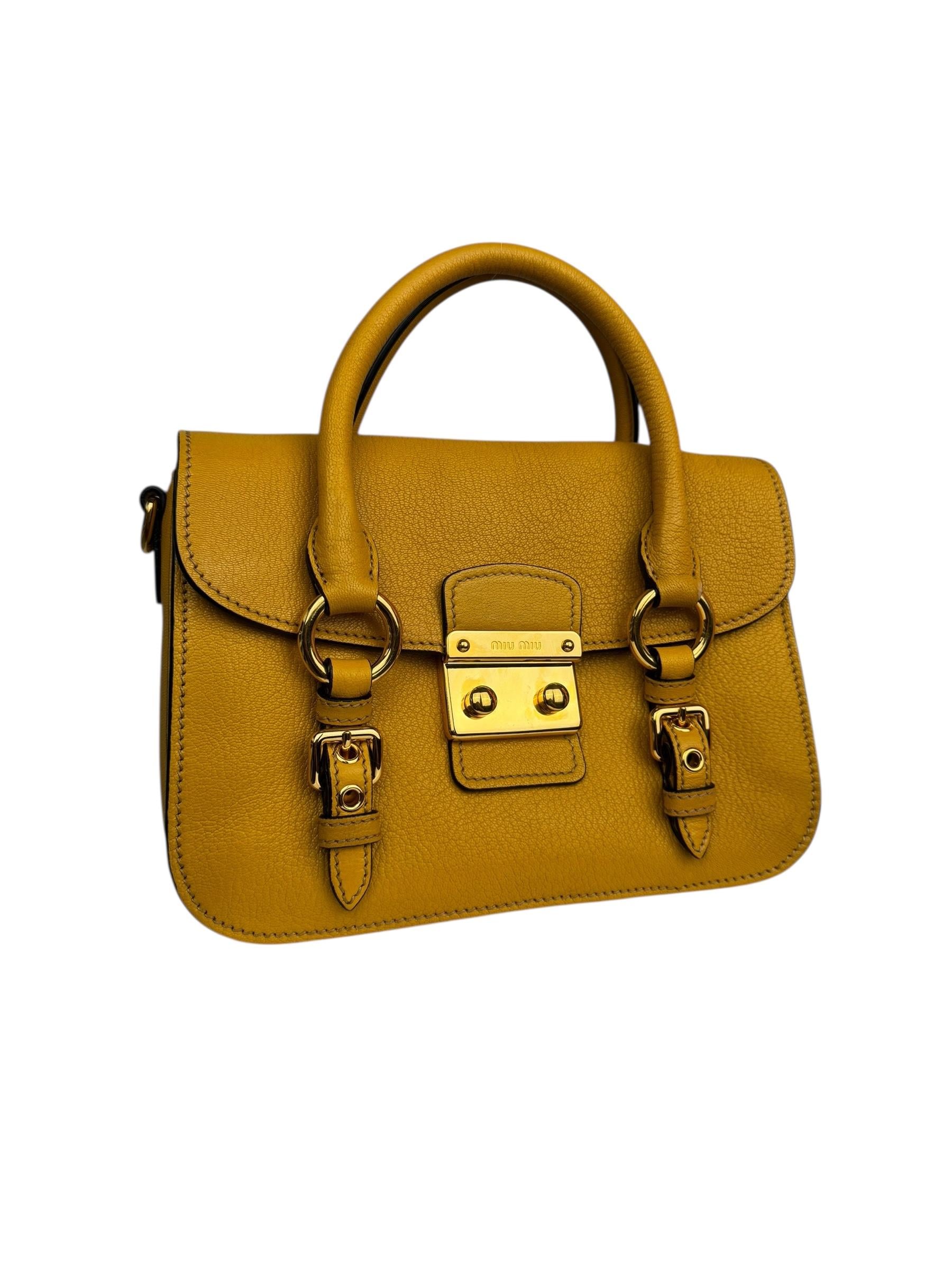 MIU MIU MINI MADRAS BAG