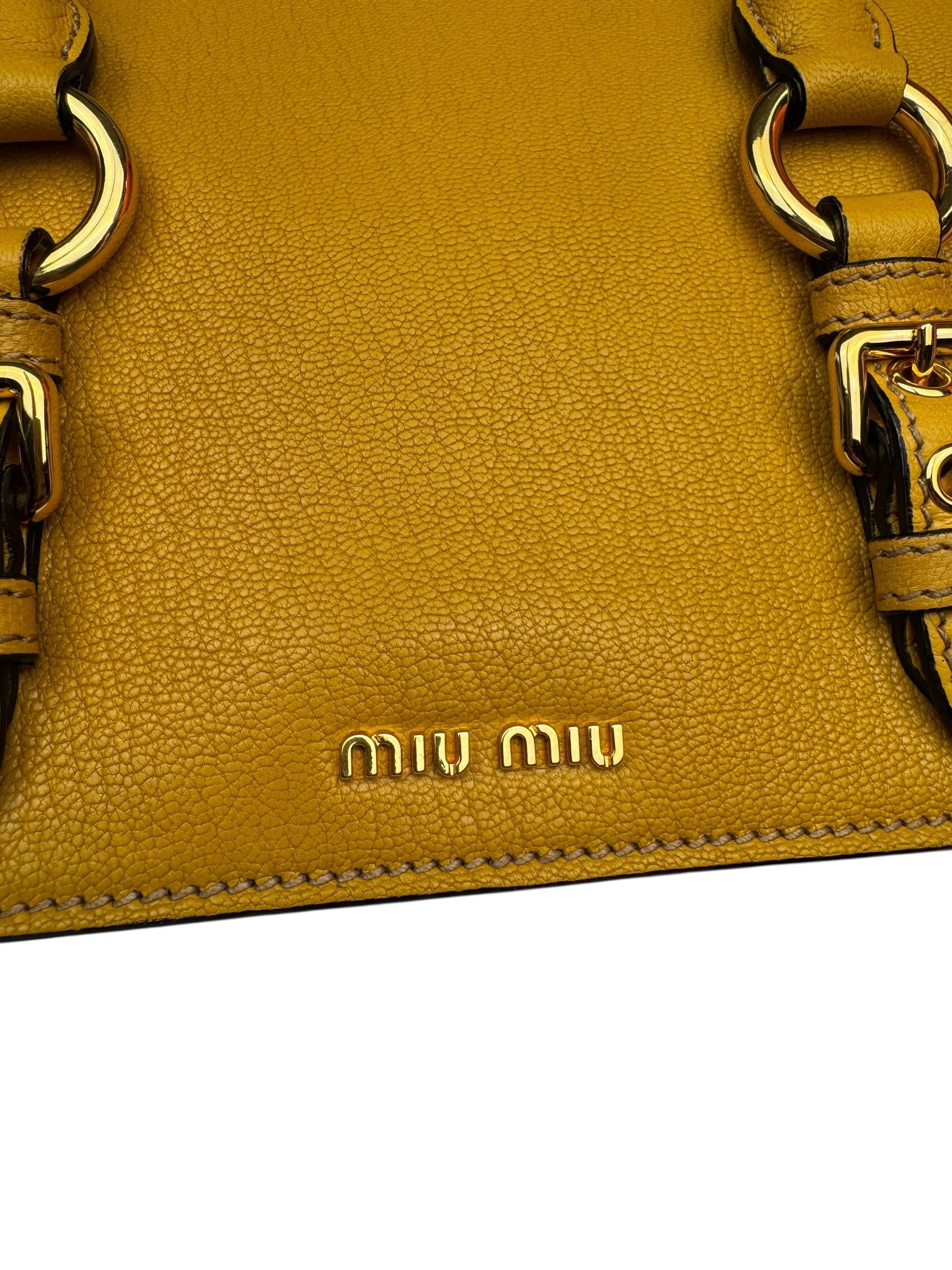 MIU MIU MINI MADRAS BAG