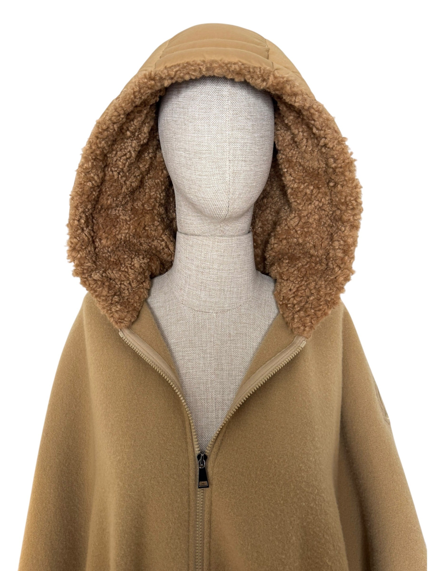 MONCLER BROWN MANTELLA PANCHO