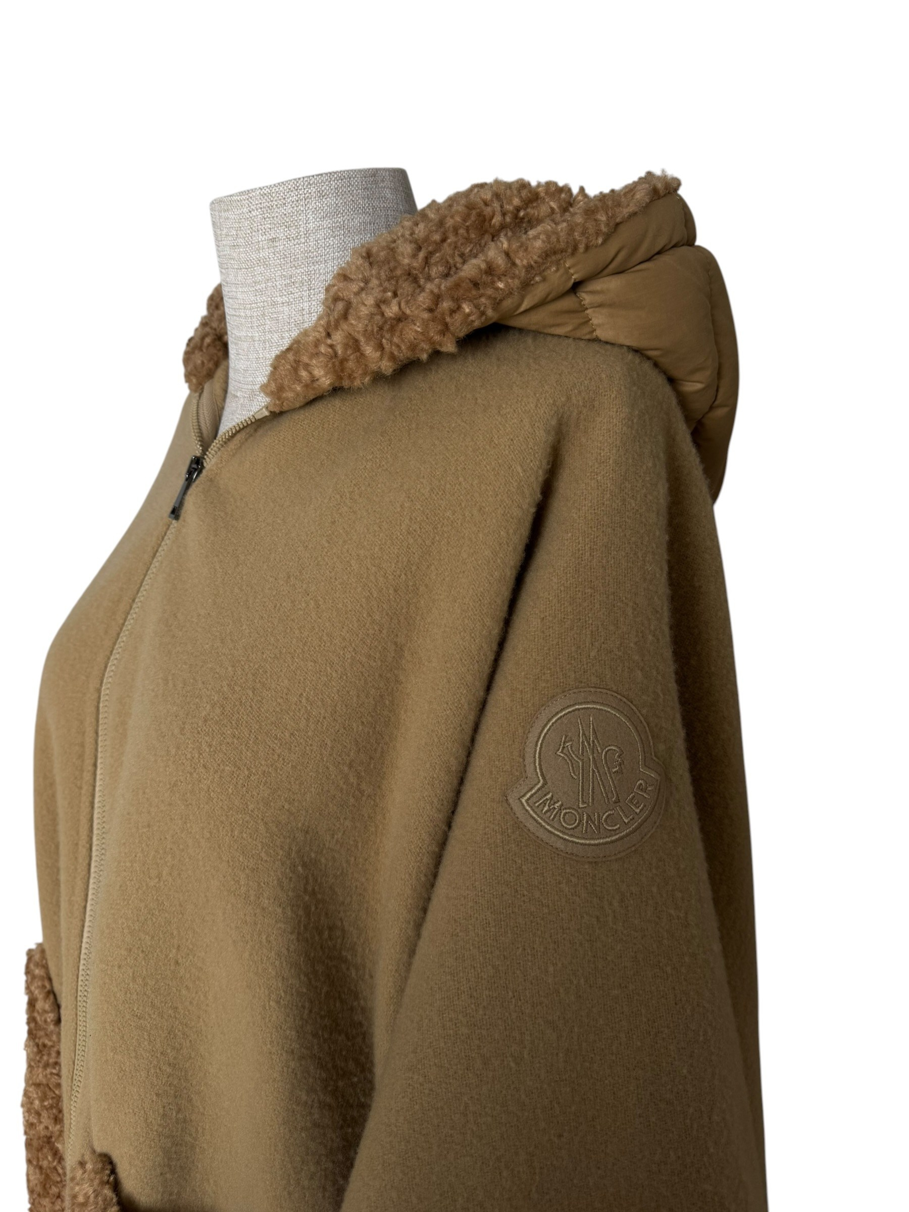MONCLER BROWN MANTELLA PANCHO