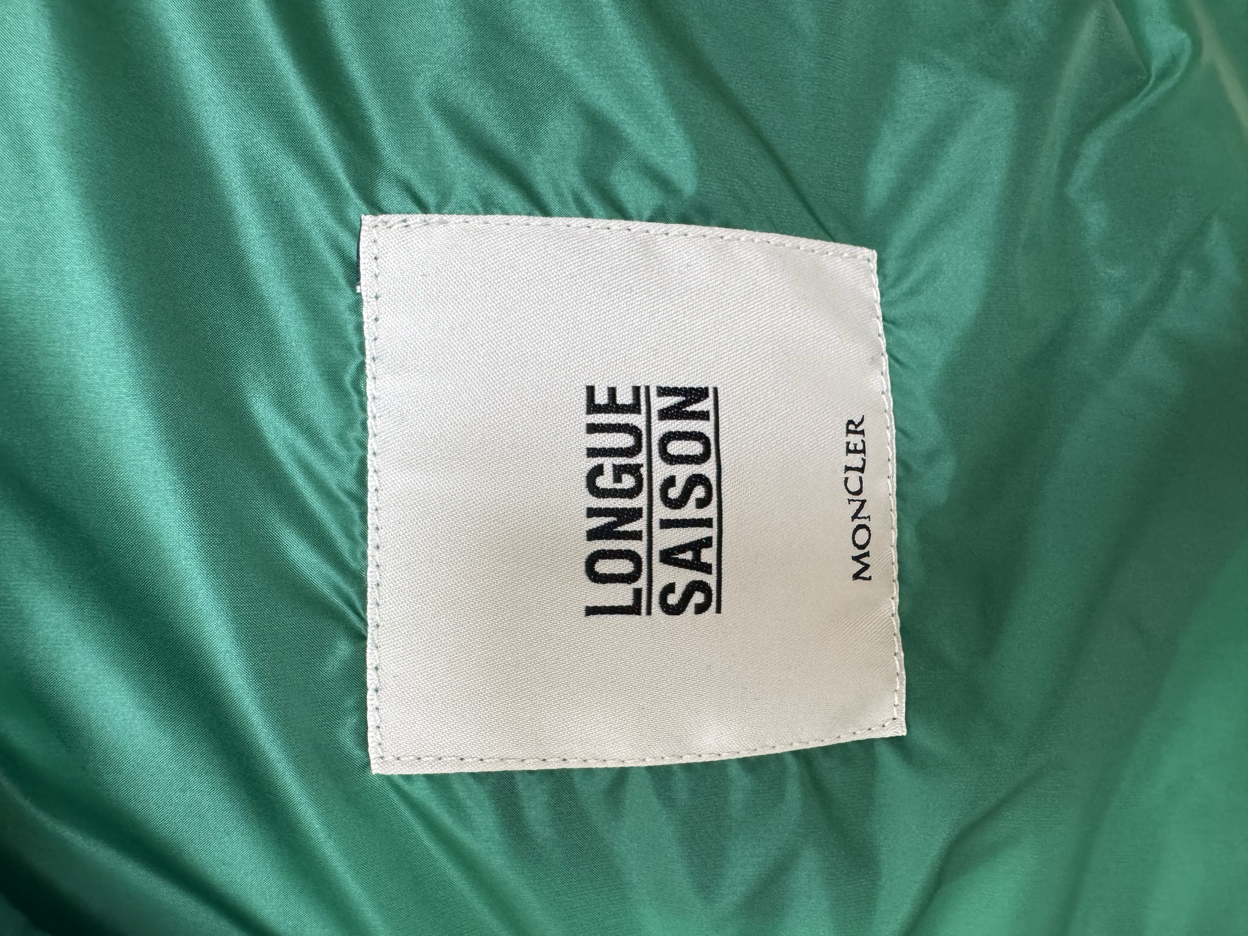 MONCLER GREEN AMEY GIUBBOTTO