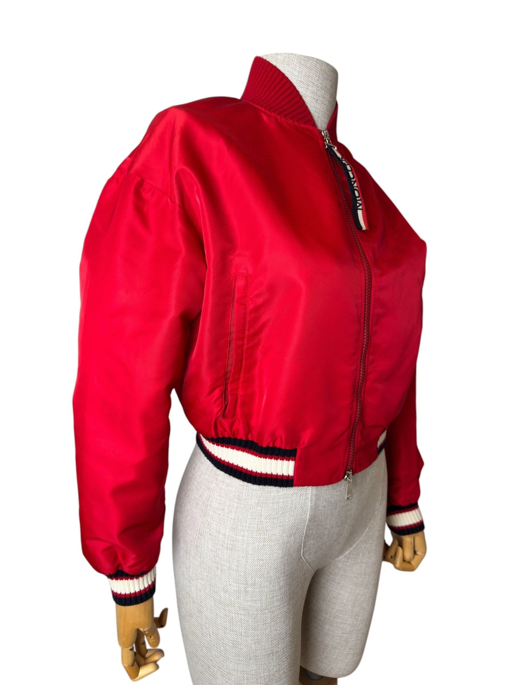 MONCLER RED ACTINOTE GIUBBOTTO PUFFER