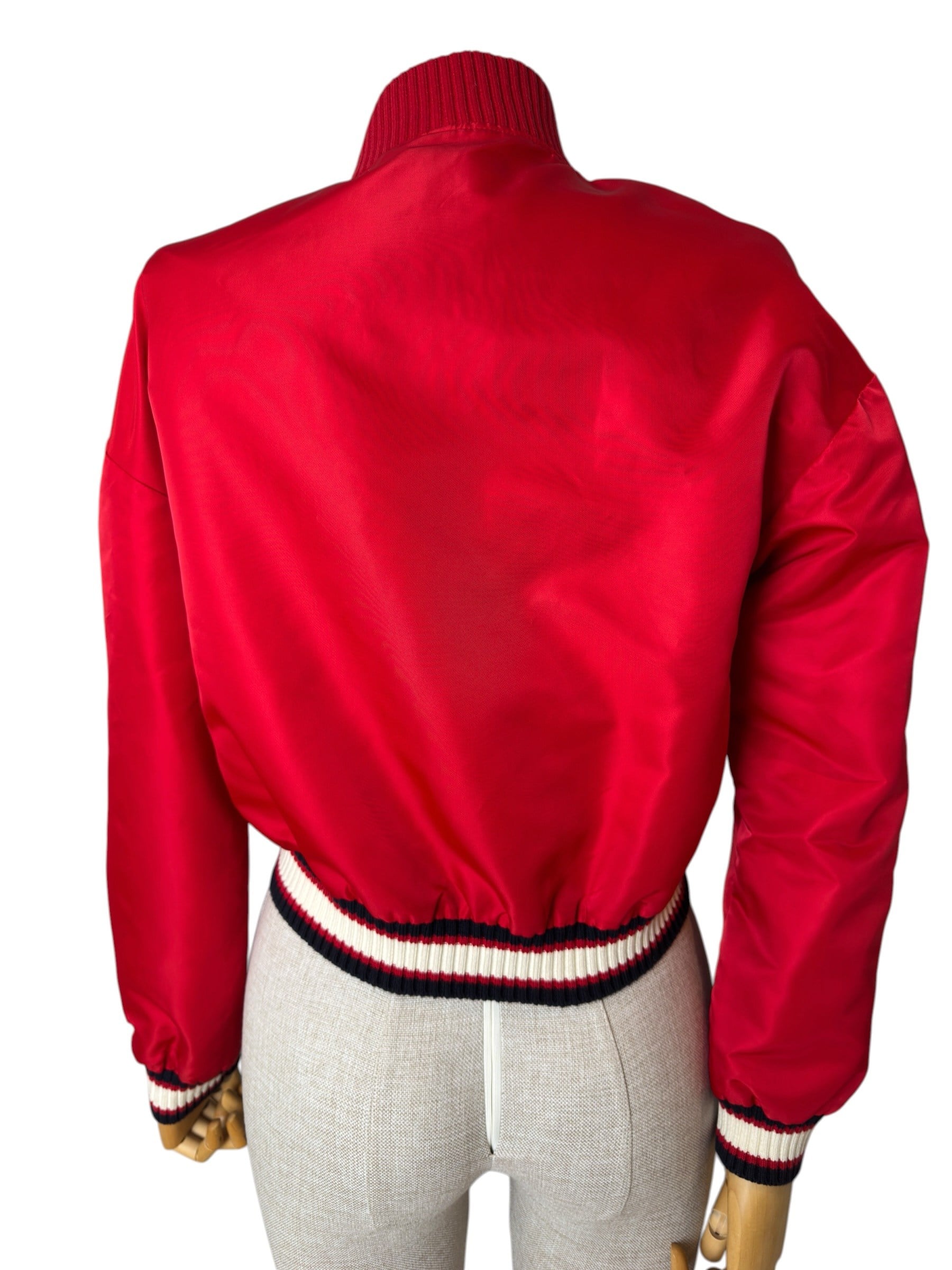 MONCLER RED ACTINOTE GIUBBOTTO PUFFER