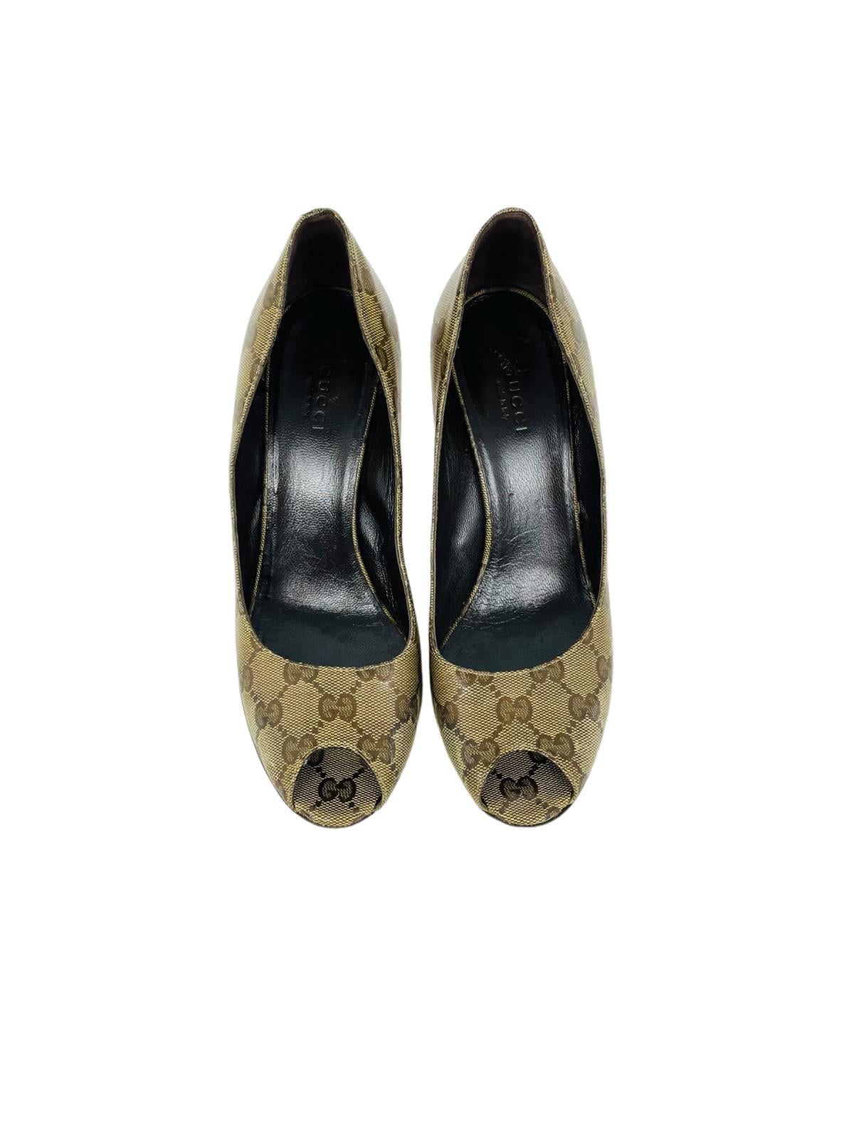 MONOGRAM EBONY SANDALS