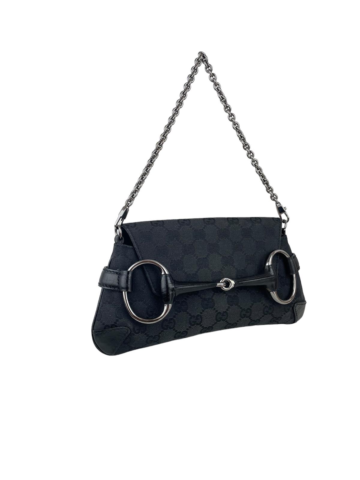 MONOGRAM HORSEBIT SHOULDER BAG