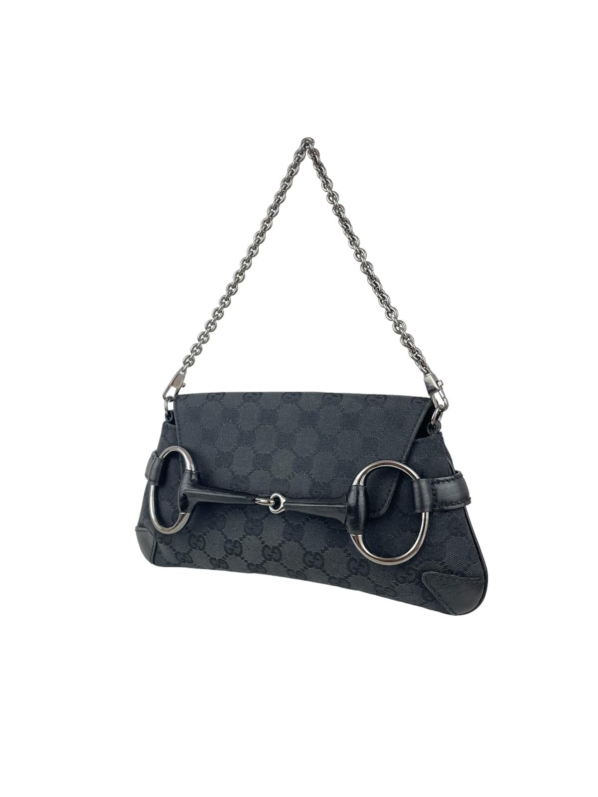 MONOGRAM HORSEBIT SHOULDER BAG