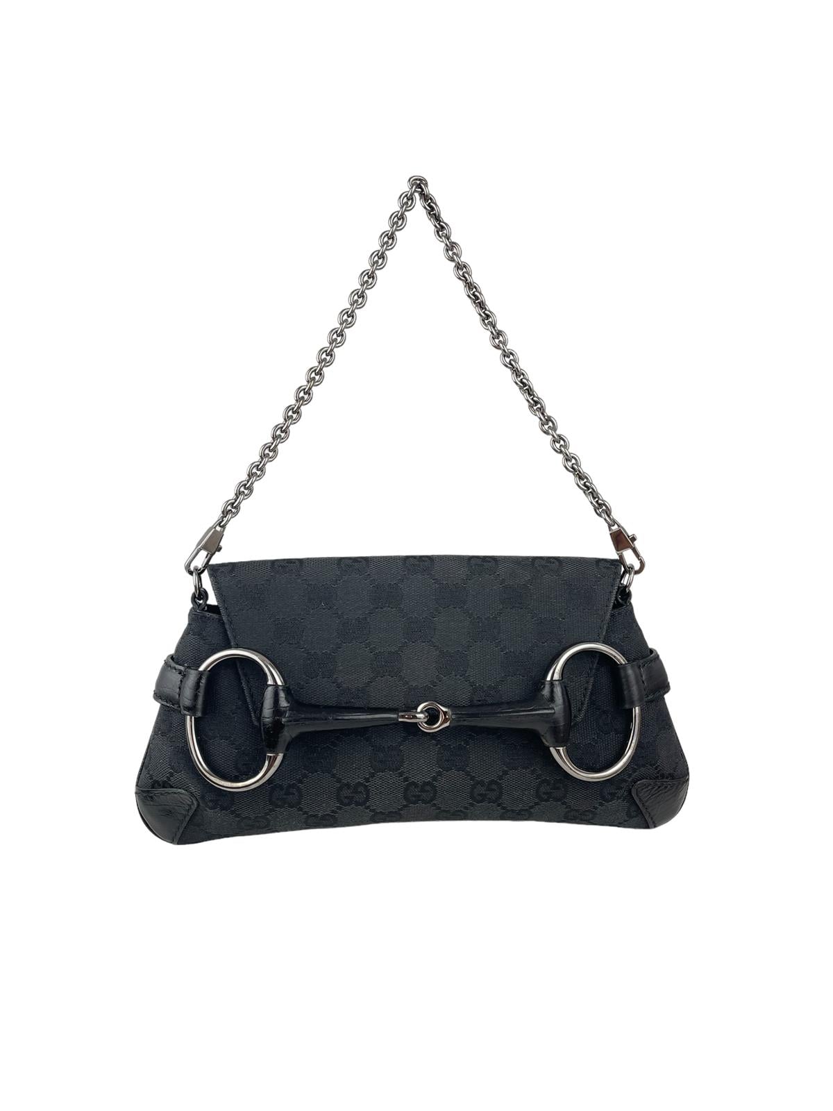 MONOGRAM HORSEBIT SHOULDER BAG