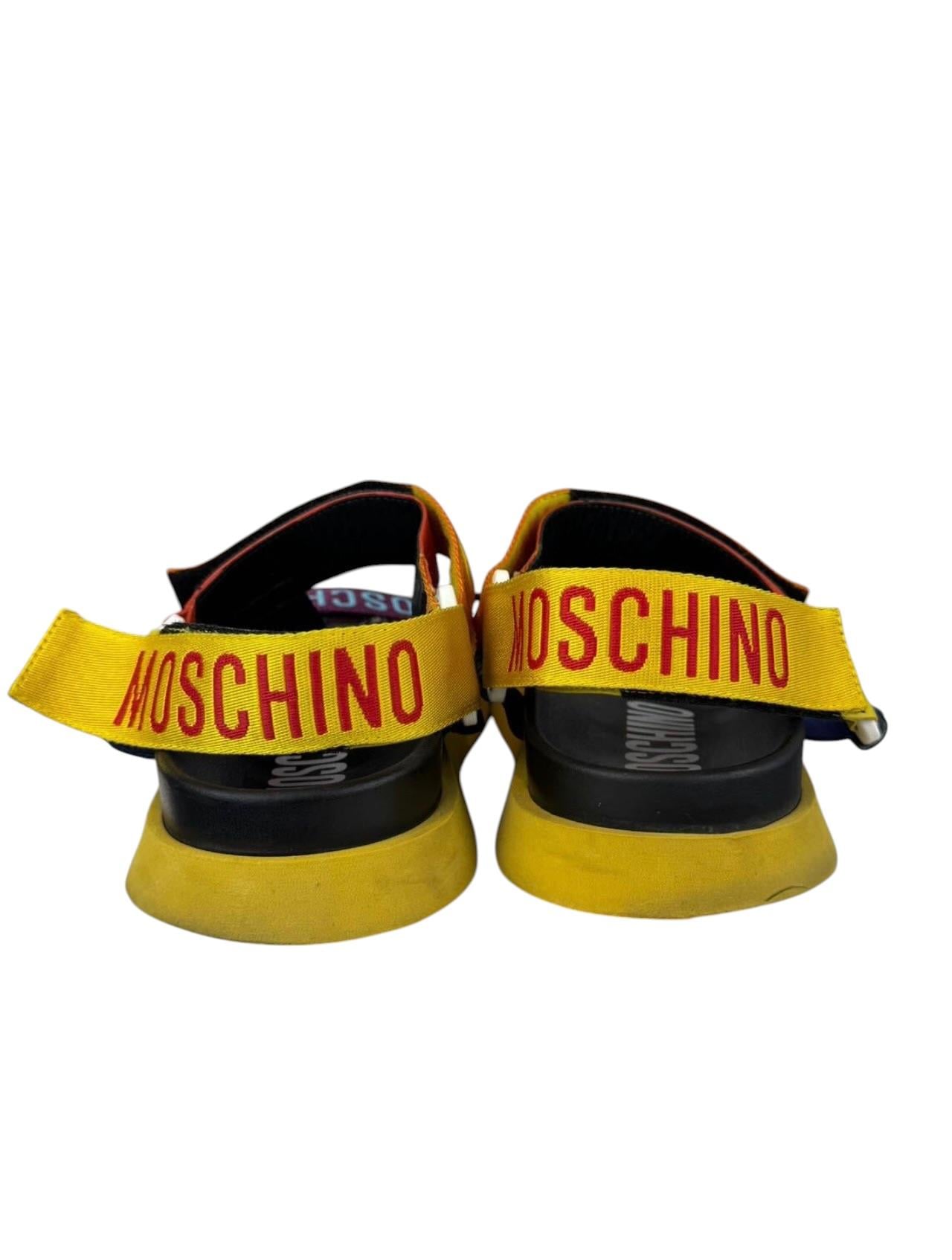 MOSCHINO MULTICOLOR SANDAL