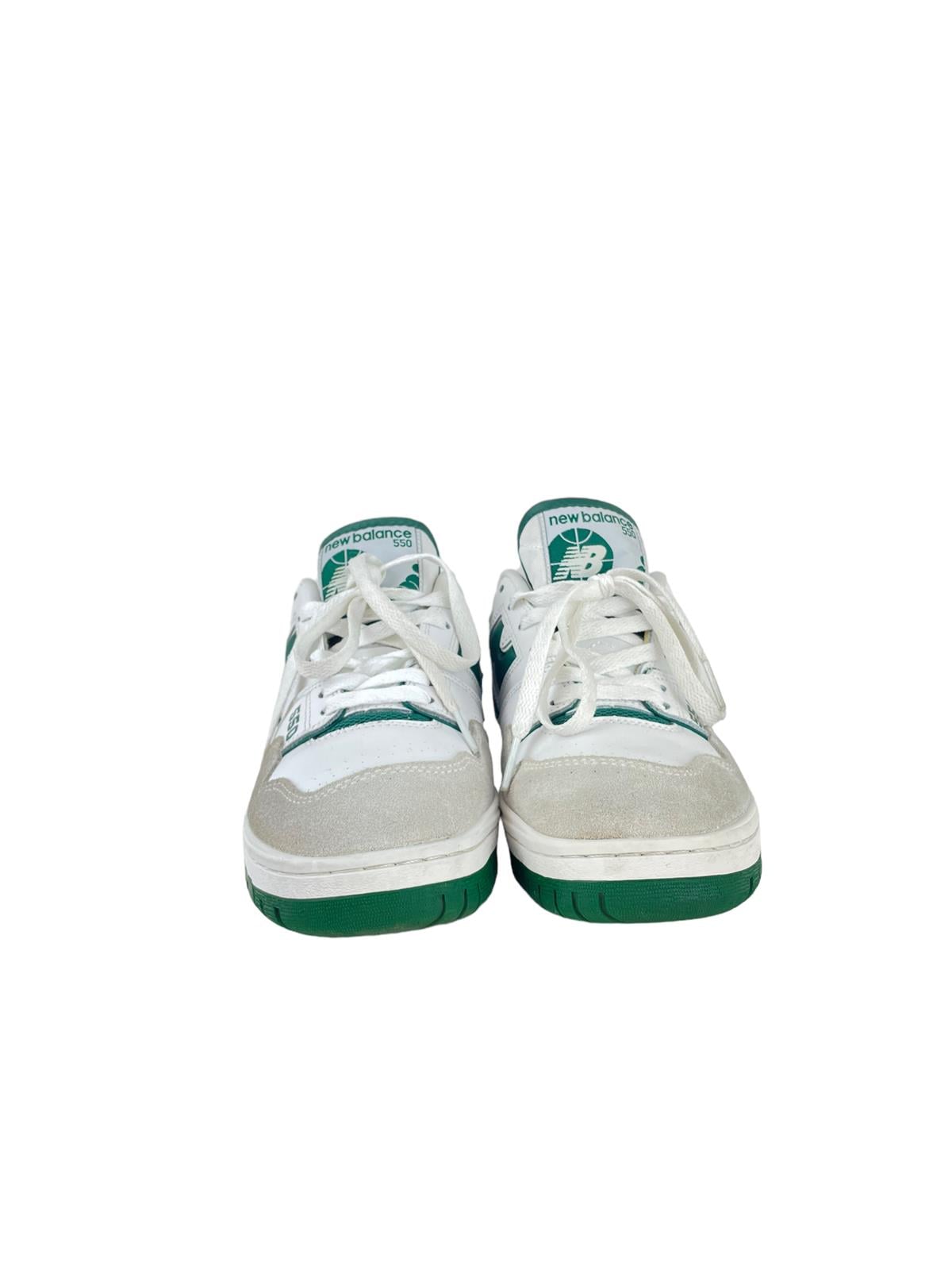 NEW BALANCE 550 GREEN SNEAKERS 