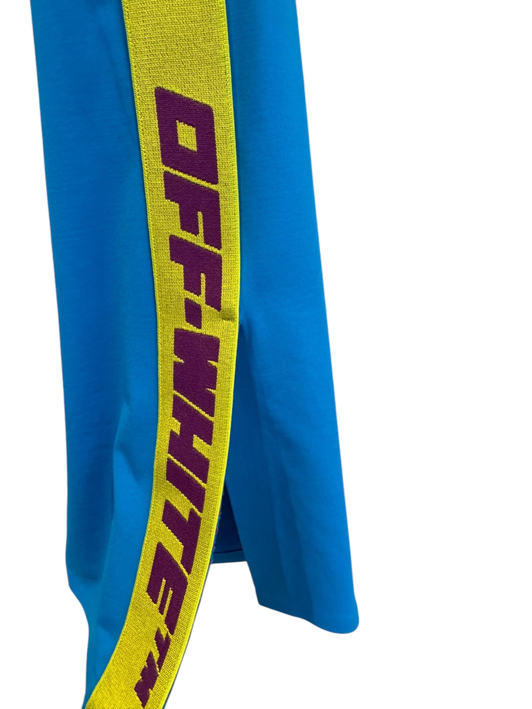 OFF WHITE BLUE LEGGINGS