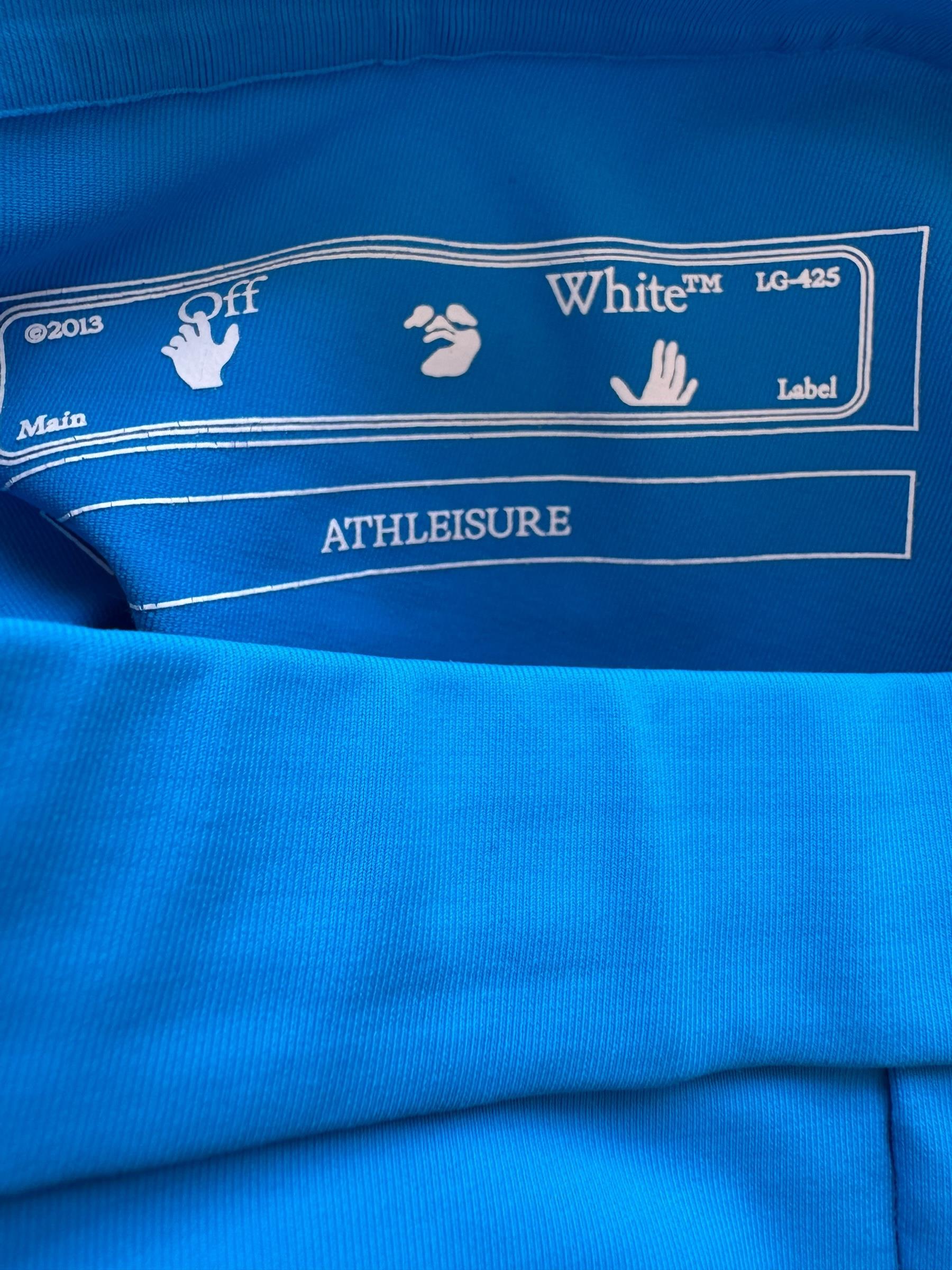 OFF WHITE BLUE LEGGINGS
