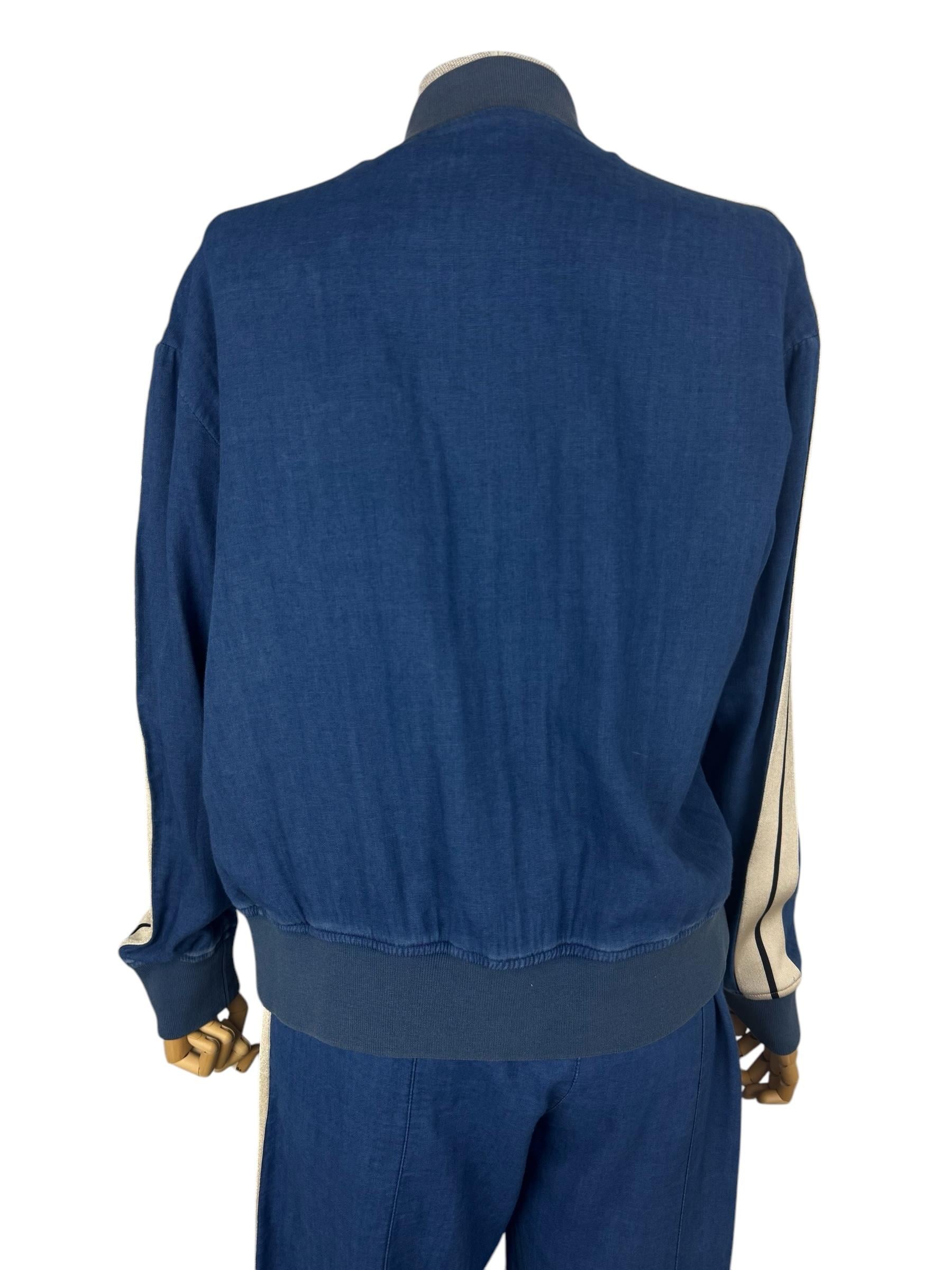 PALM ANGELS DENIM JACKET AND PANTS SUIT