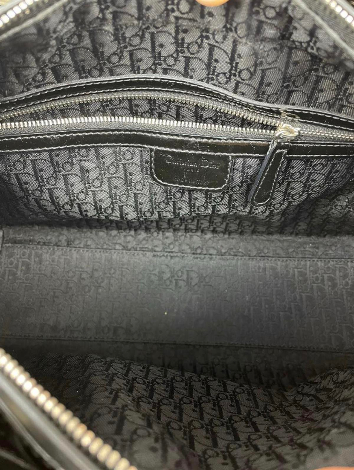 PATENT LEATHER LADY DIOR HANDBAG