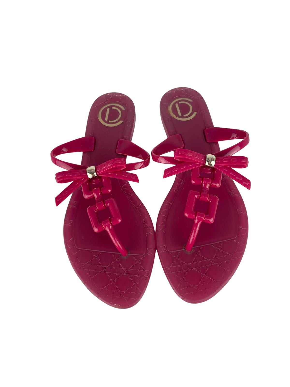 PINK PLASTIC FLIP FLOP