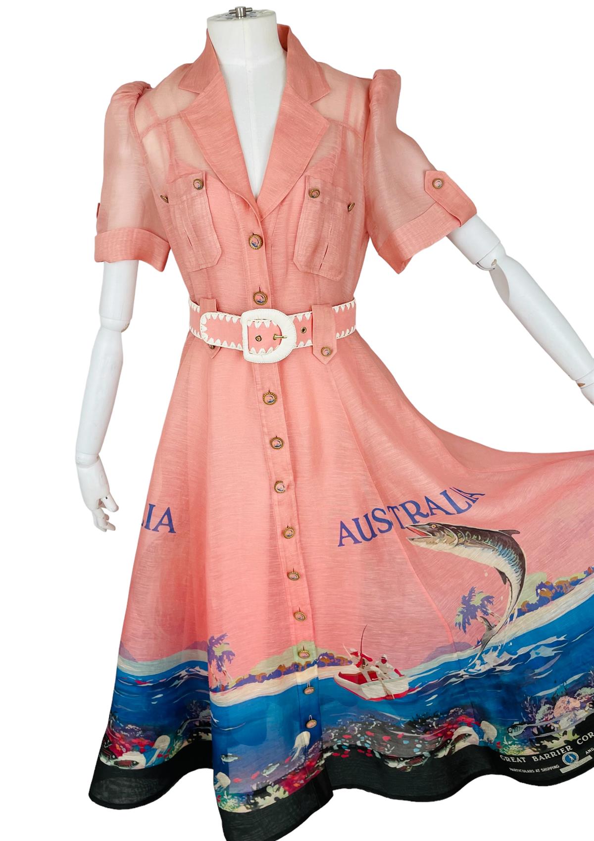 POSTCARD 2022 LINEN DRESS