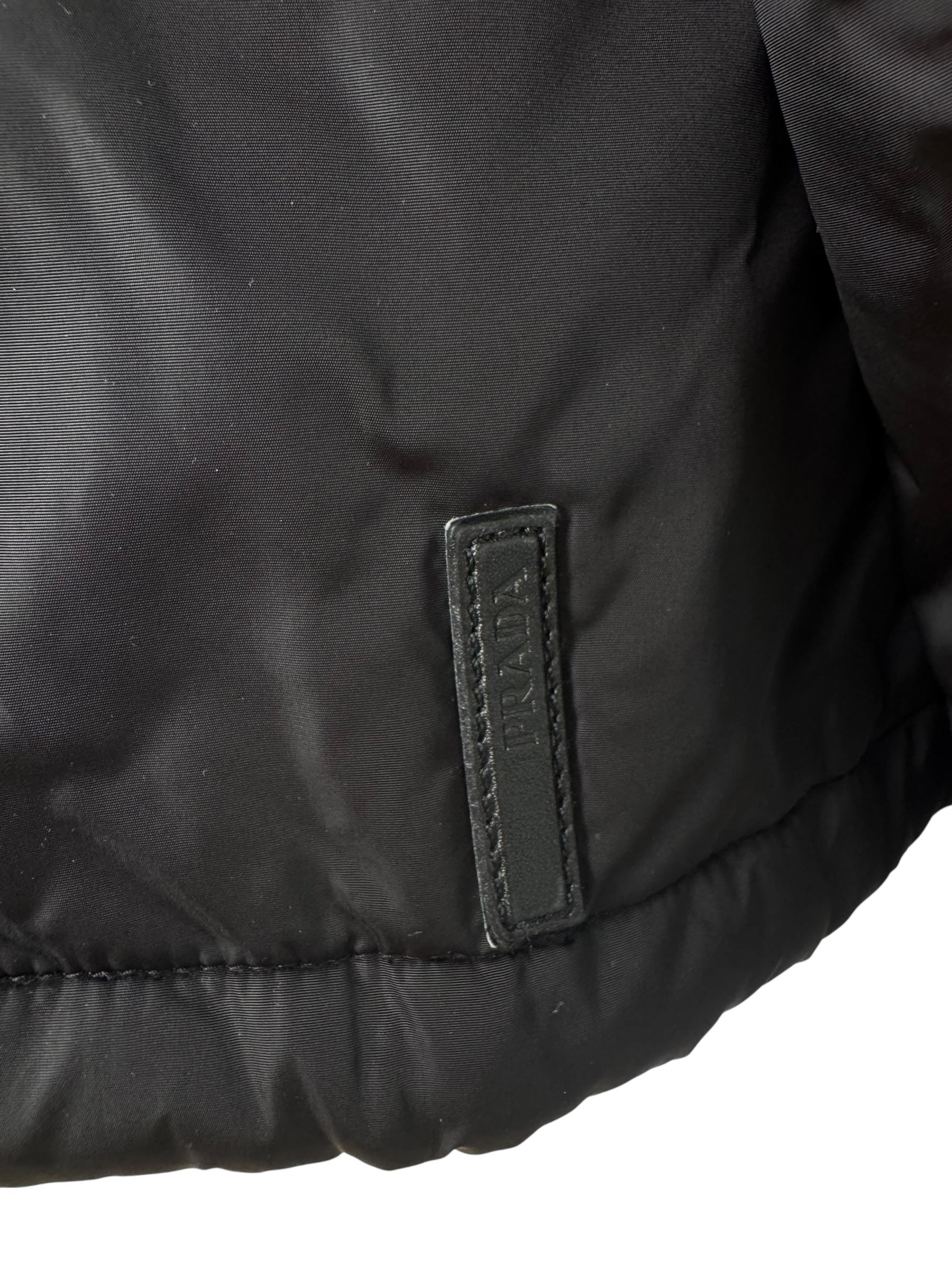 PRADA BLACK PUFFER JACKET