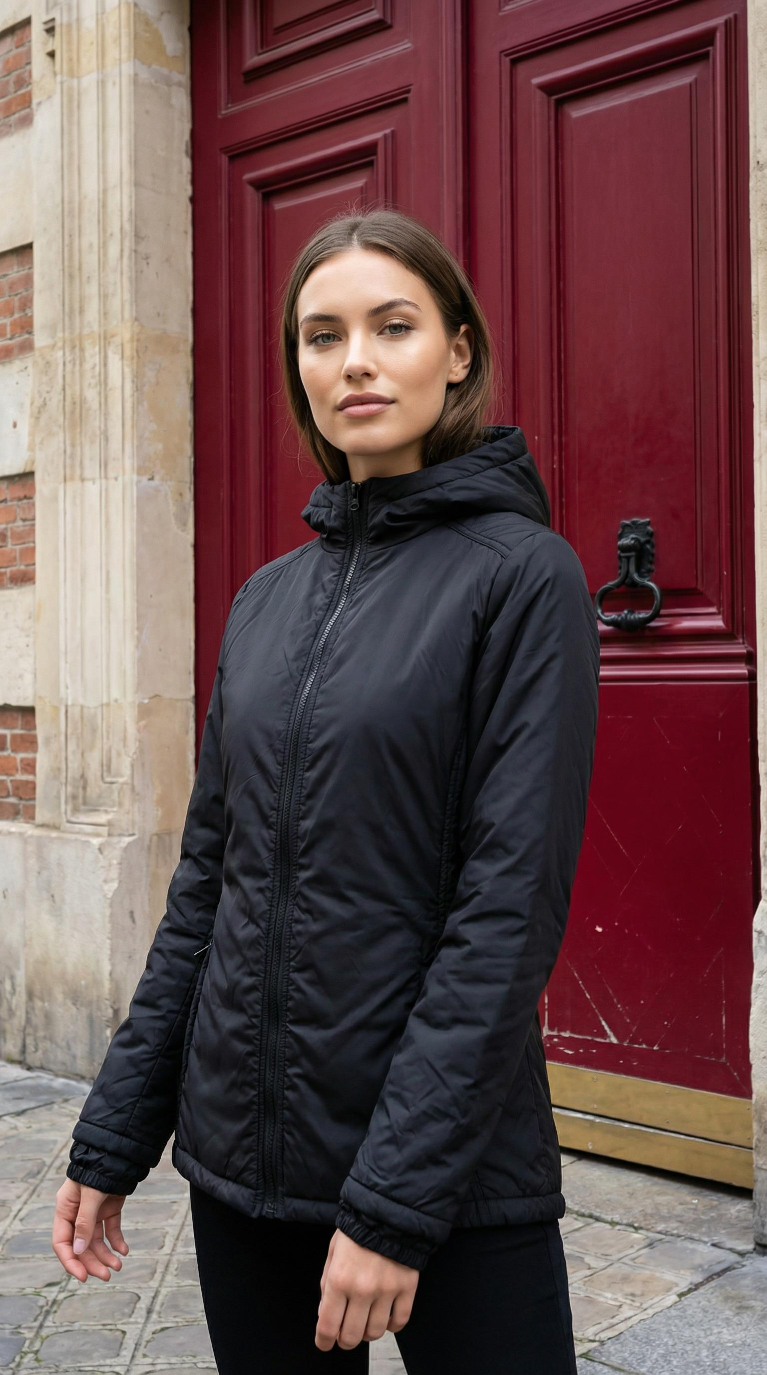 PRADA BLACK PUFFER JACKET