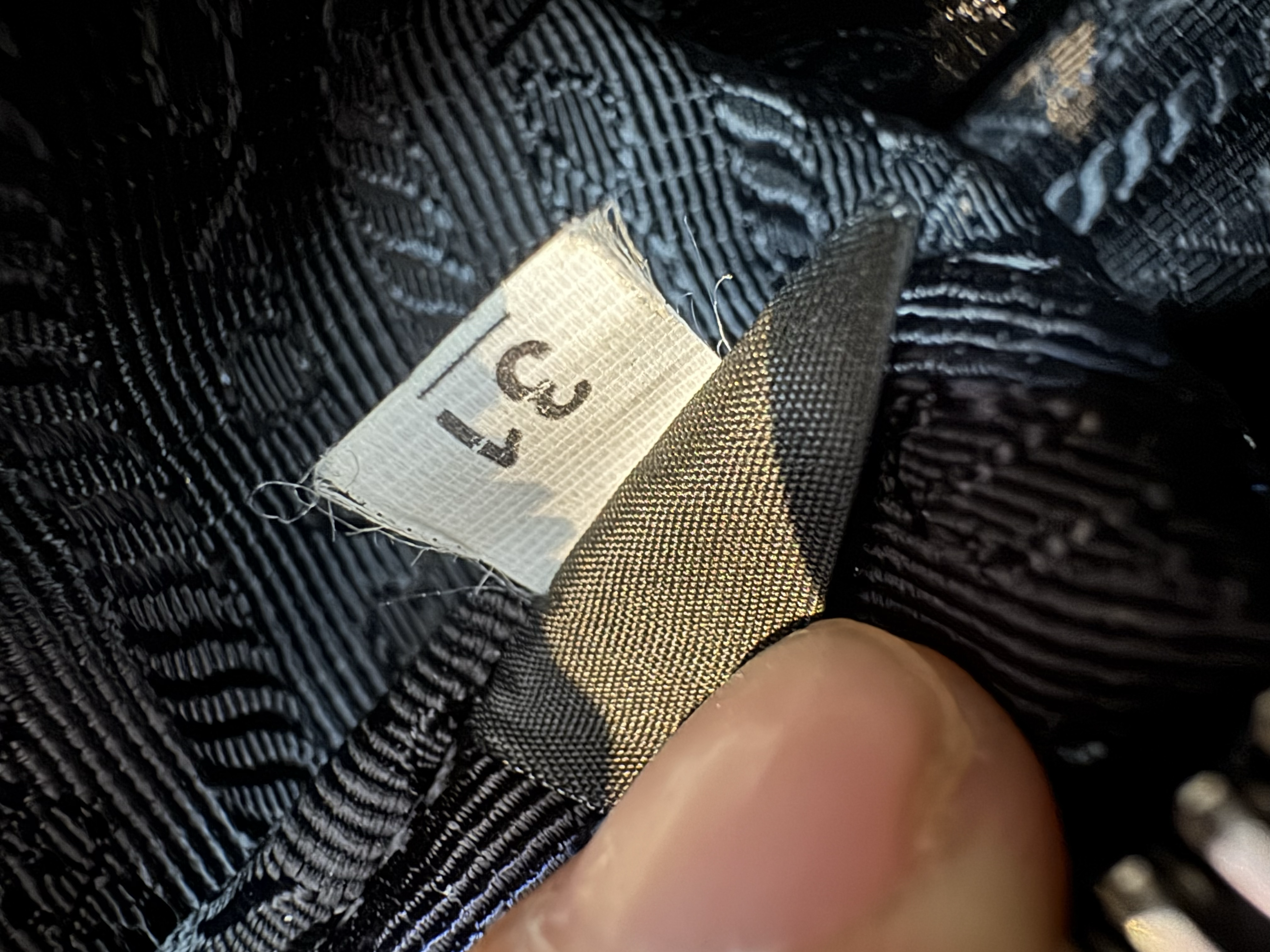 PRADA BLACK RE EDITION 2005 CROSSBODY BAG