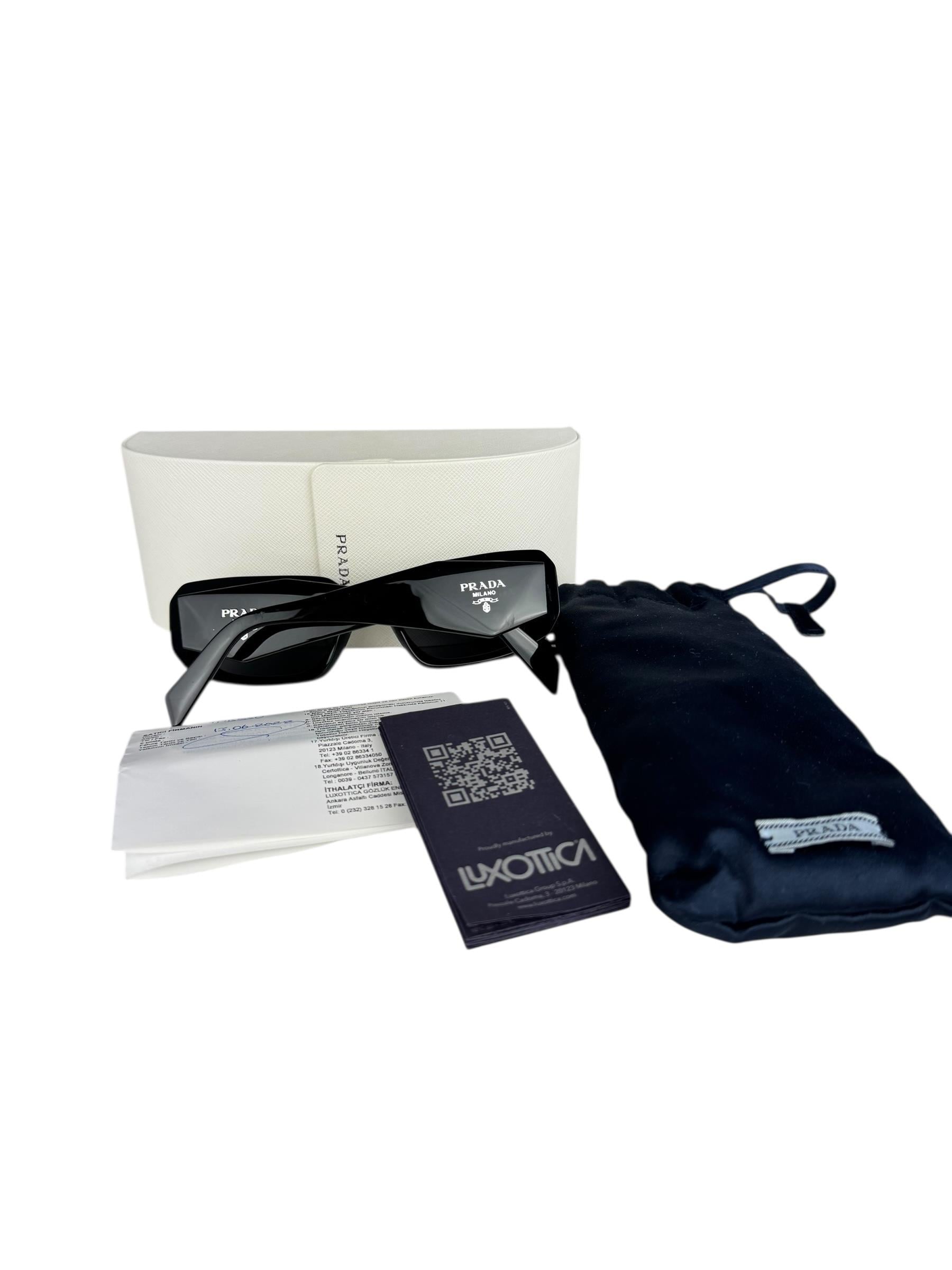 PRADA BLACK SYMBOLE SUNGLASSES