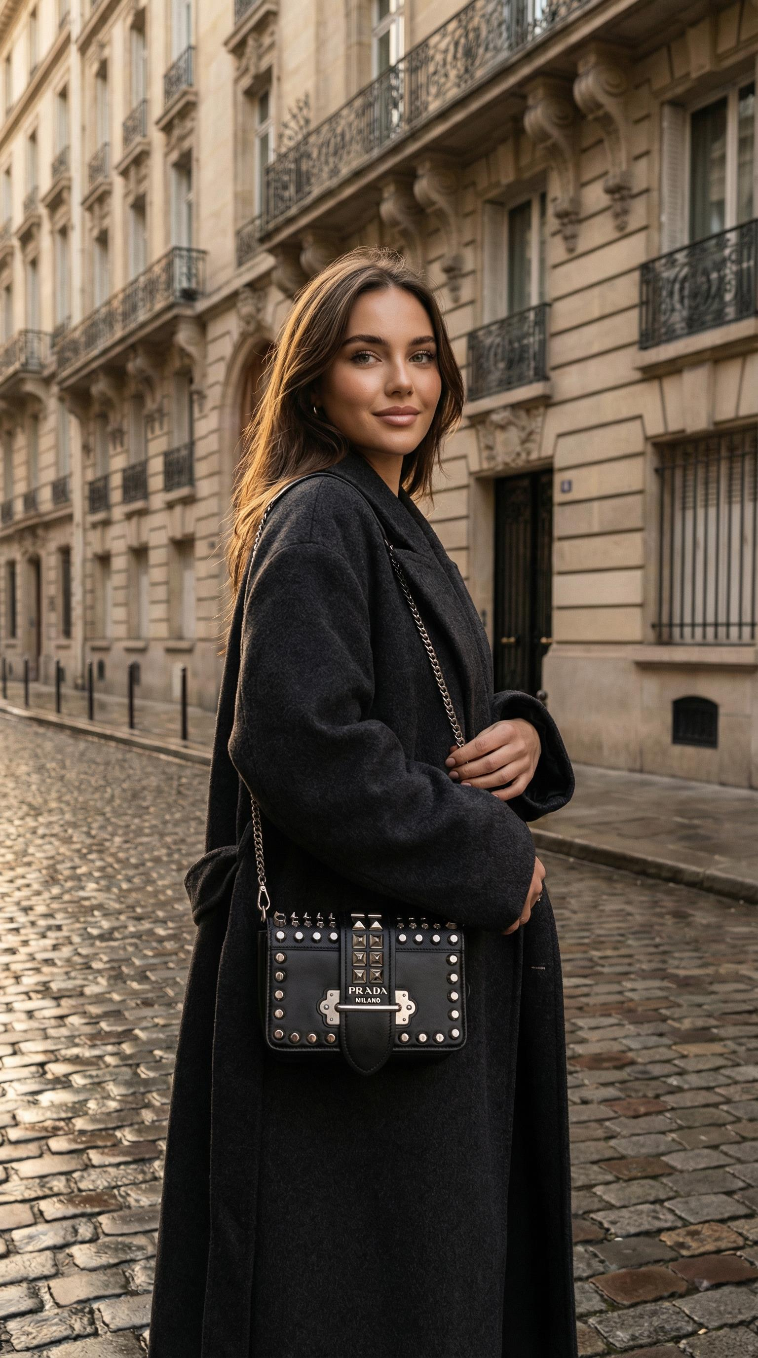 PRADA CAHIER MINI FLAP BAG