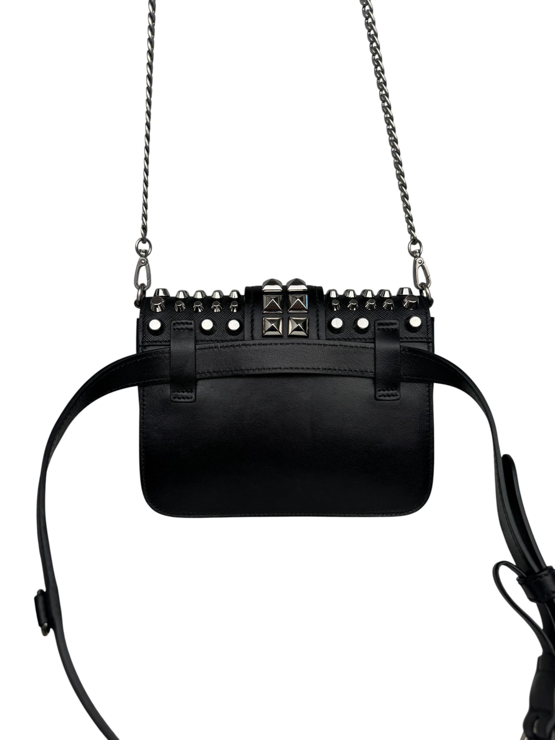 PRADA CAHIER MINI FLAP BAG