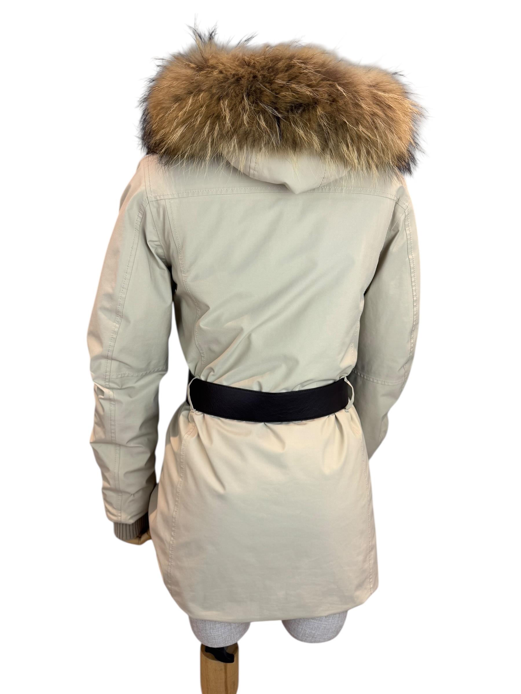 PRADA IVORY PUFFER JACKET