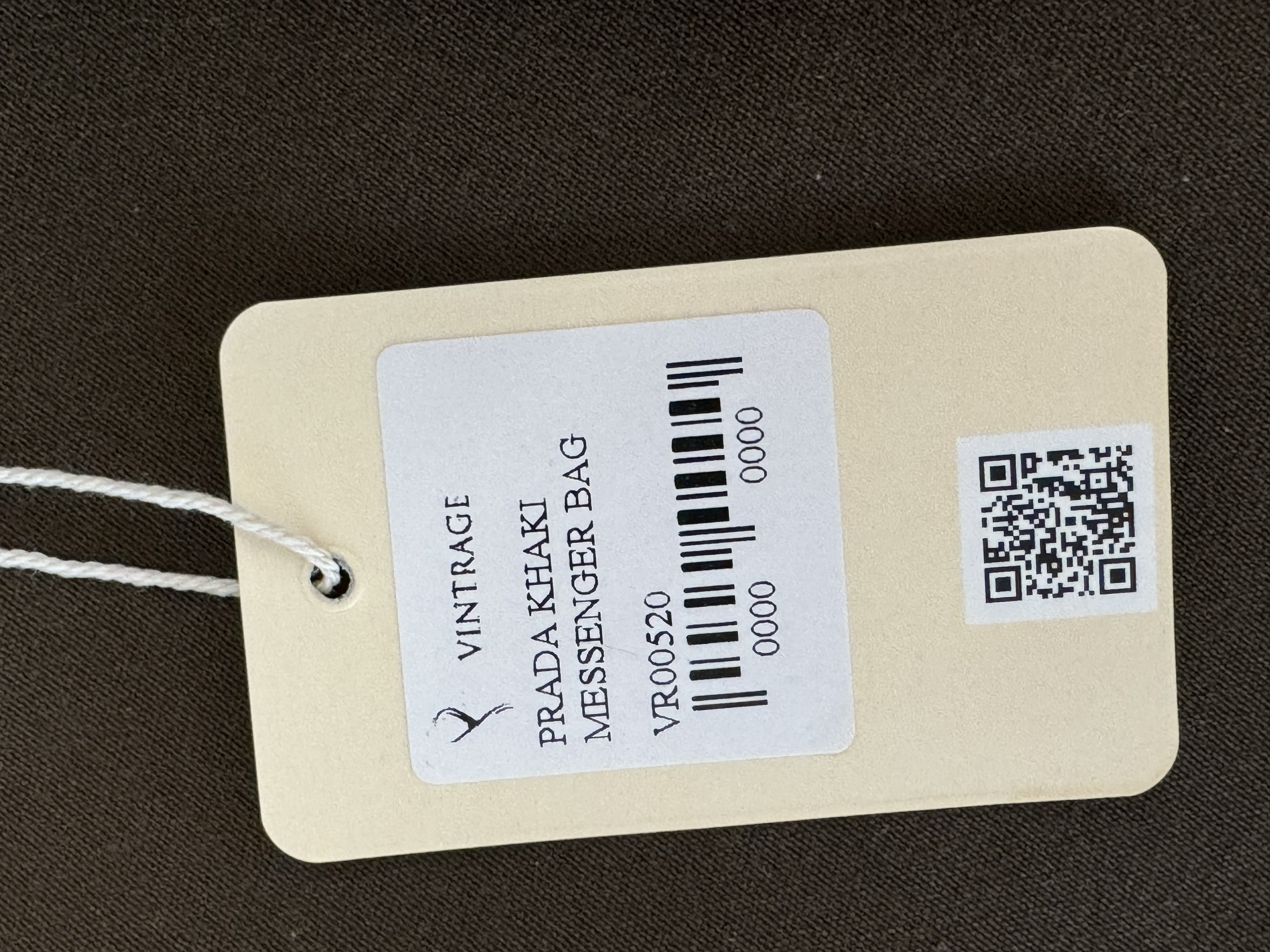 PRADA KHAKI MESSENGER ÇANTA