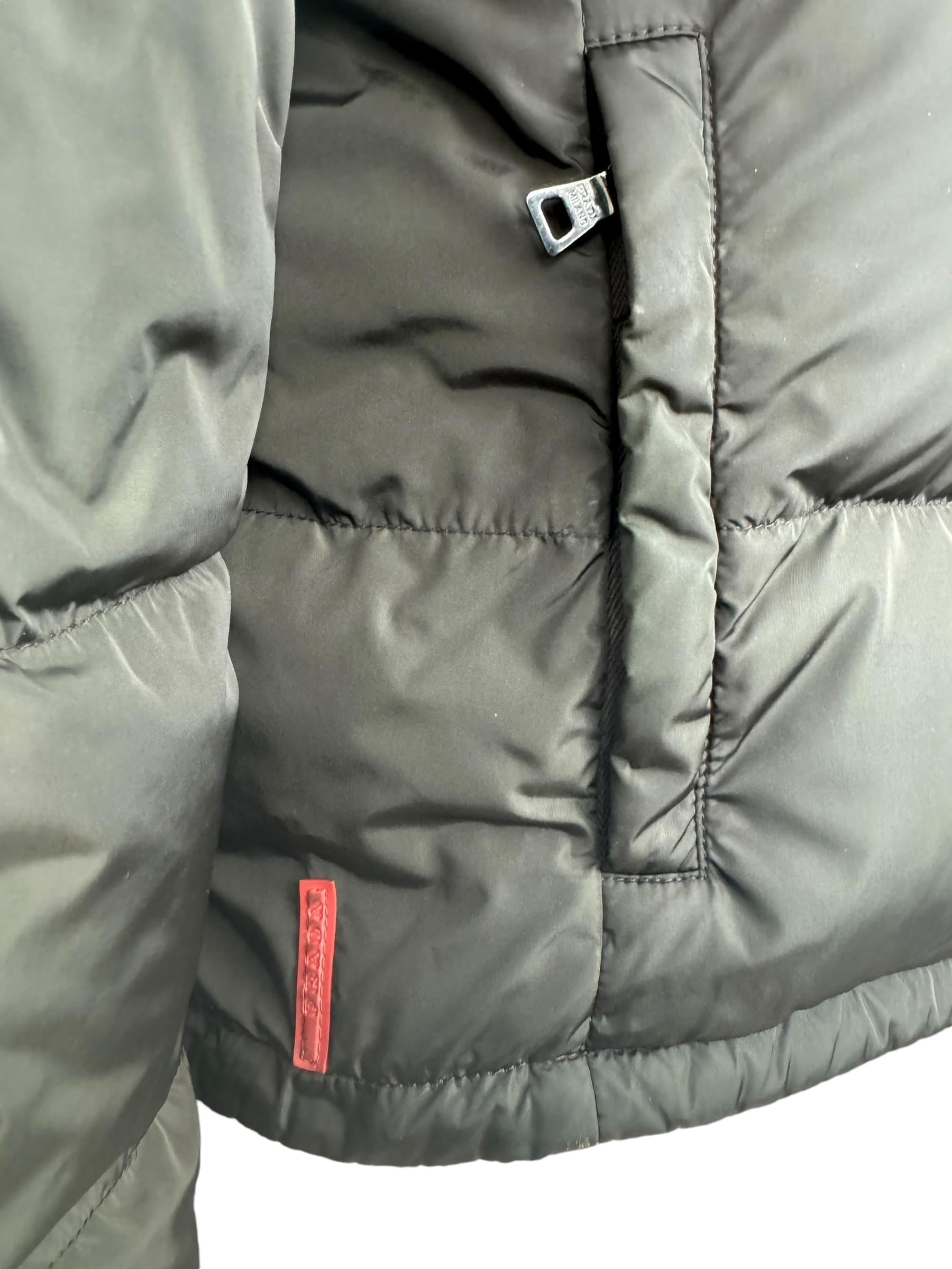 PRADA KHAKI PUFFER MONT