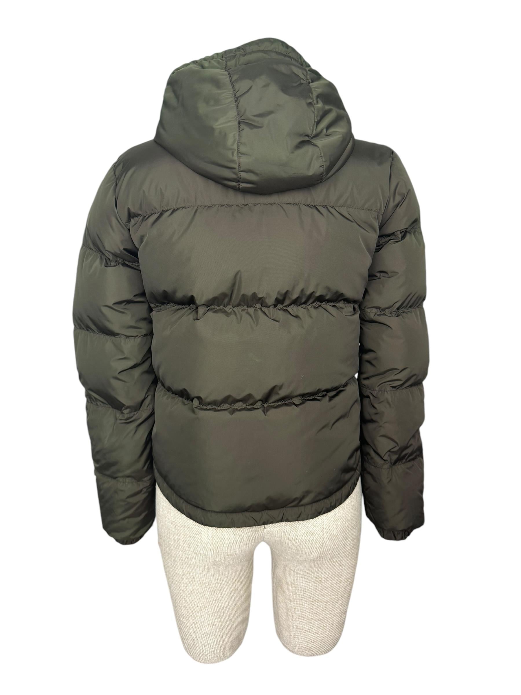 PRADA KHAKI PUFFER MONT