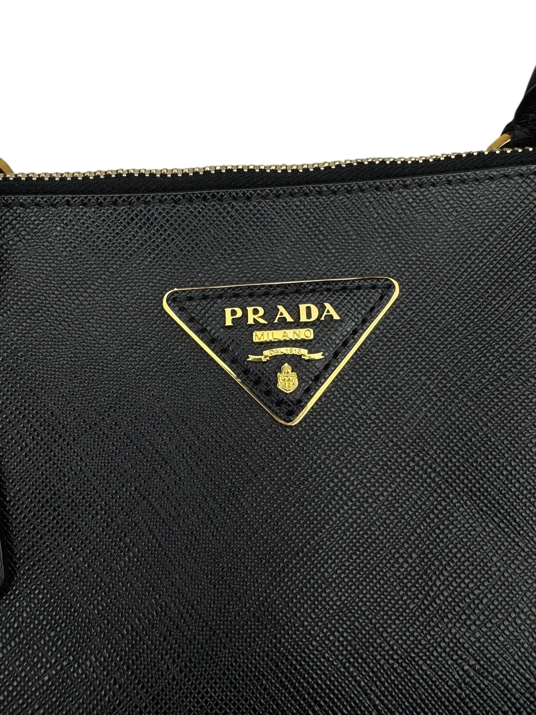 PRADA LARGE GALLERIA SAFFIANO LEATHER BAG