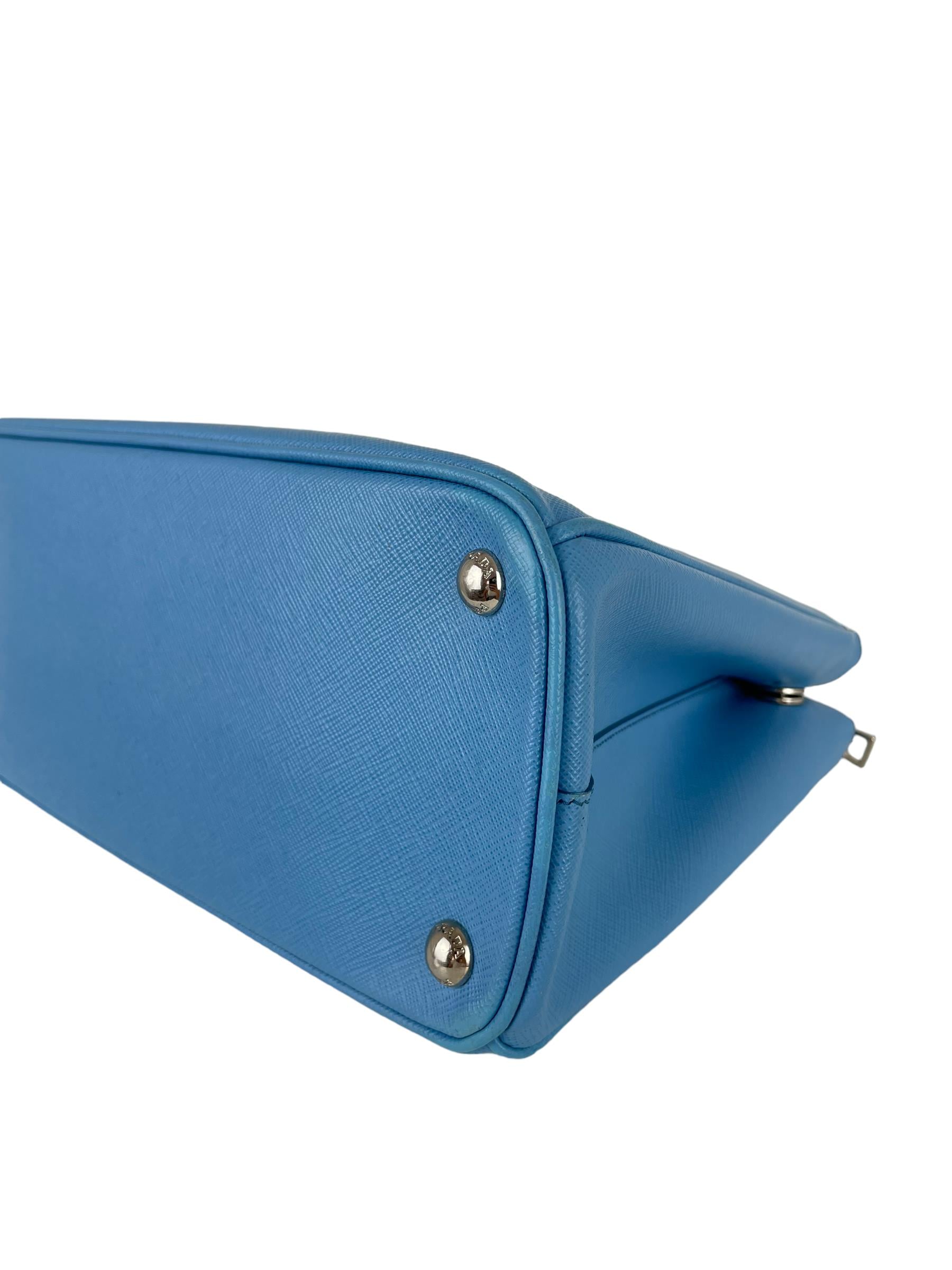 PRADA MARE SAFFIANO LEATHER HANDBAG